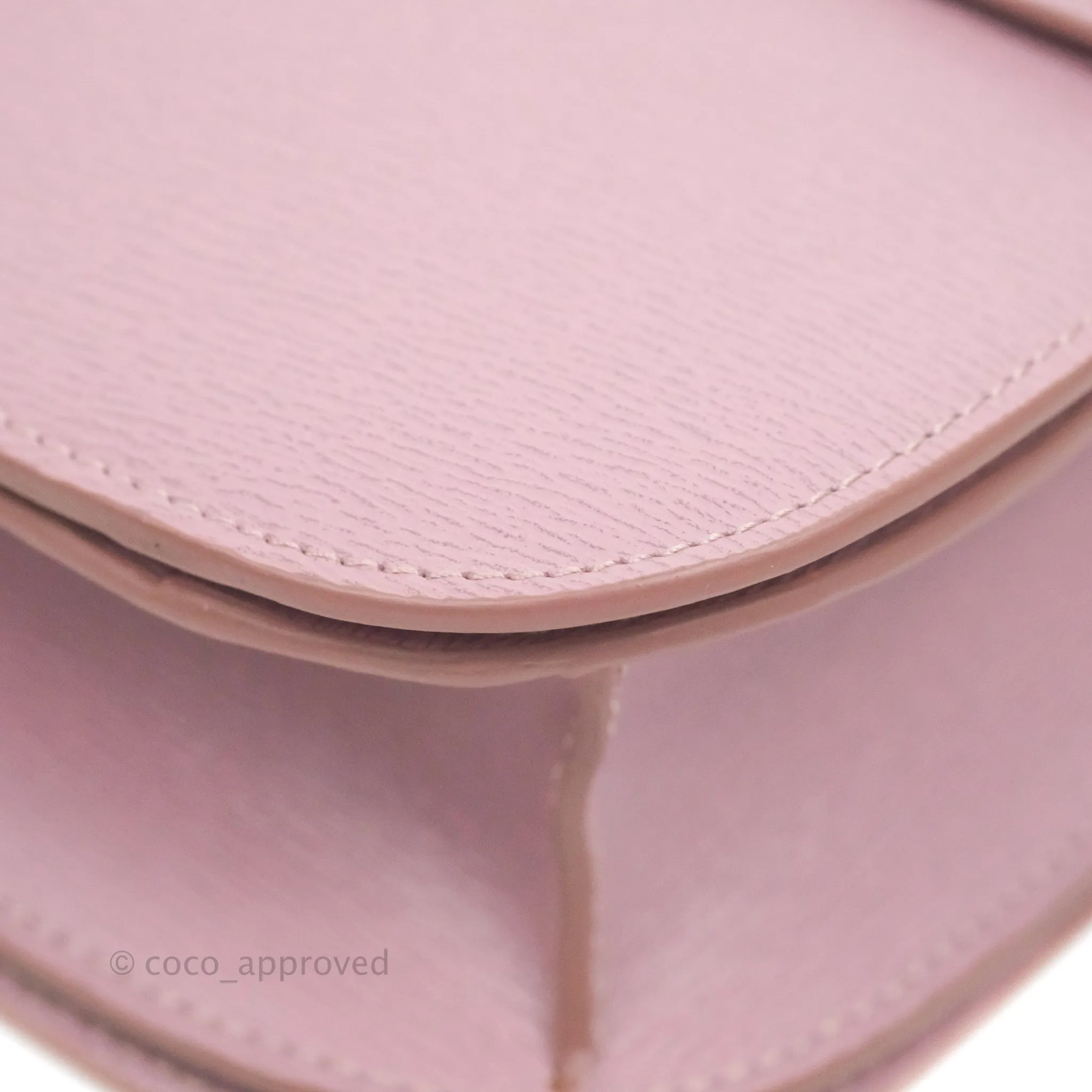 Celine Medium Classic Box Flap Lilac Pink Liege Calfskin