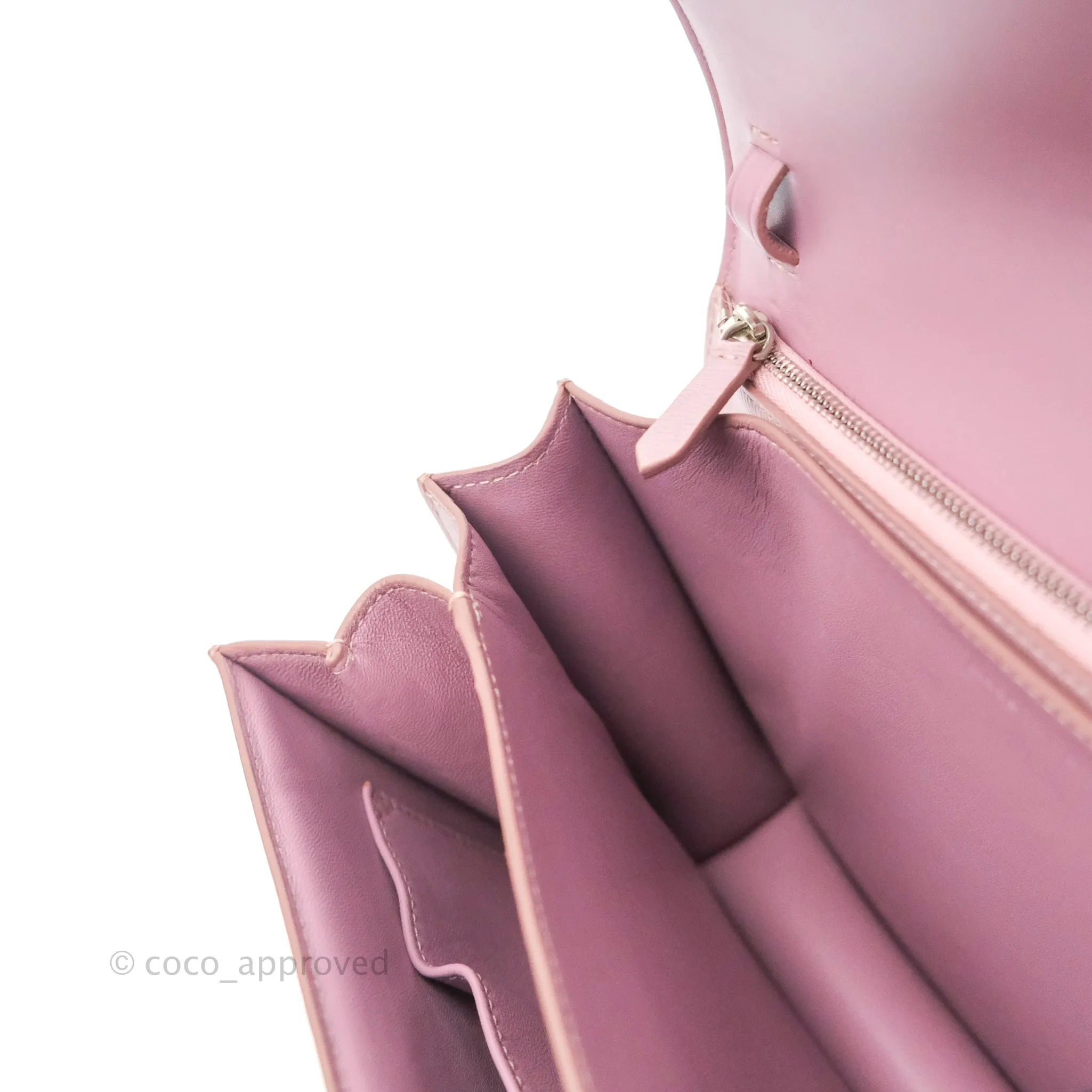 Celine Medium Classic Box Flap Lilac Pink Liege Calfskin