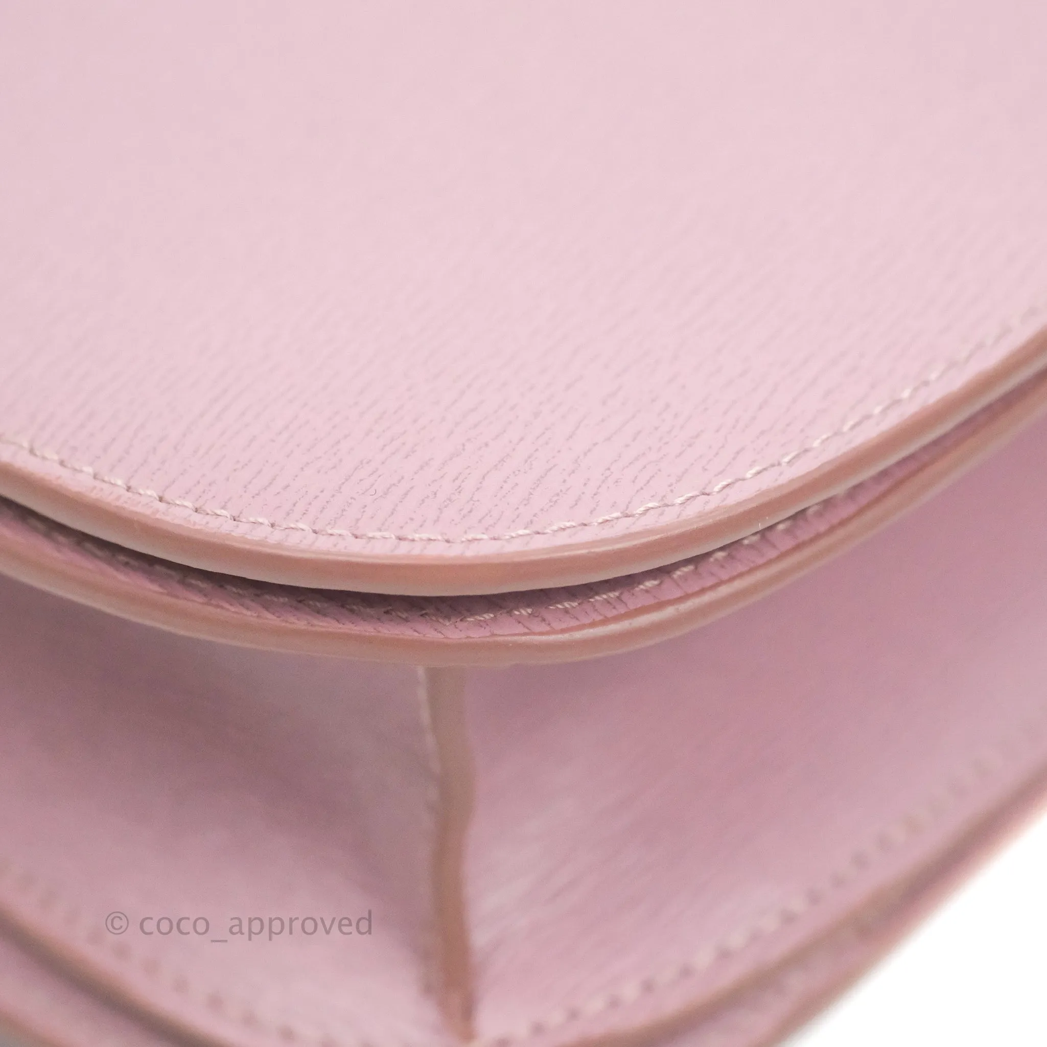 Celine Medium Classic Box Flap Lilac Pink Liege Calfskin