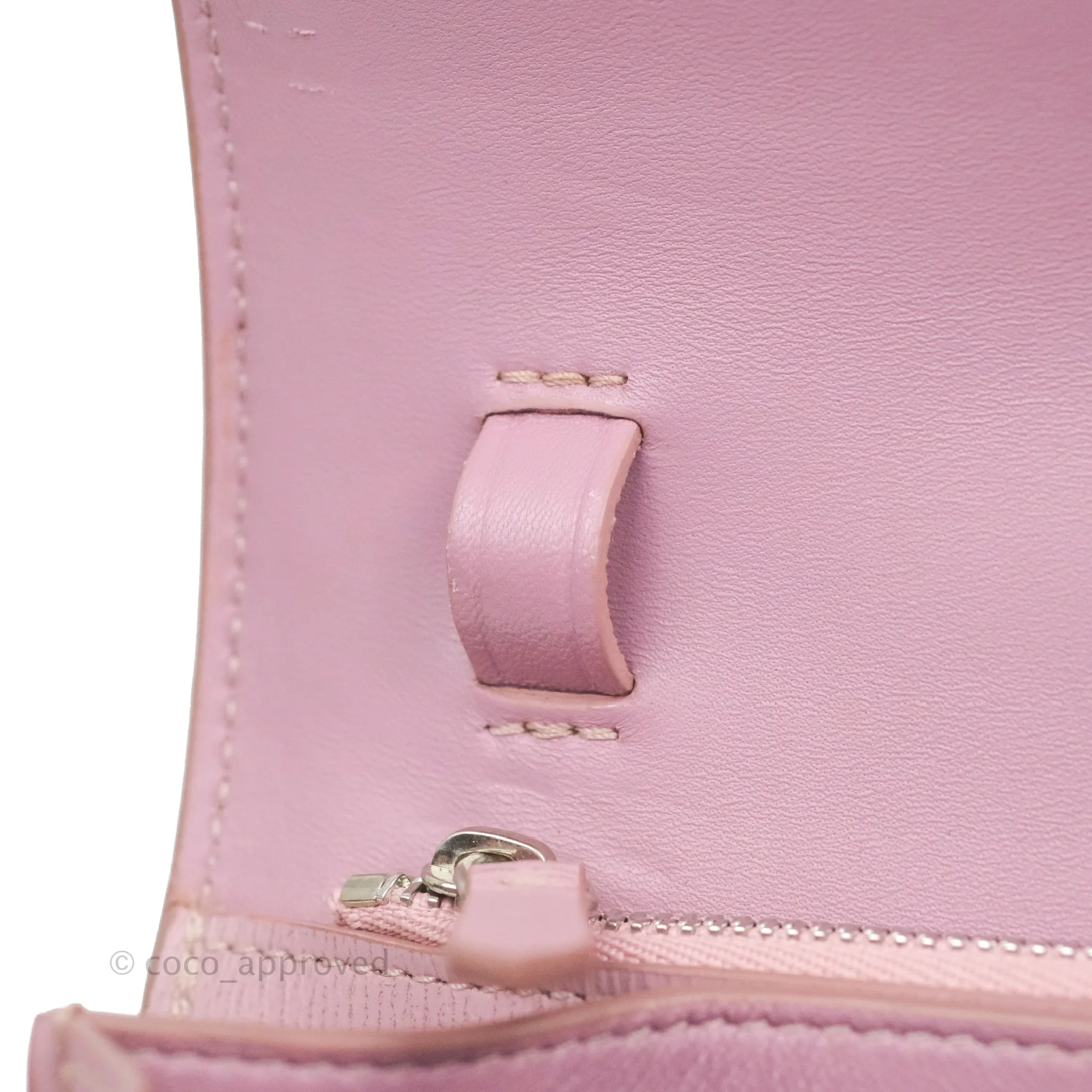 Celine Medium Classic Box Flap Lilac Pink Liege Calfskin