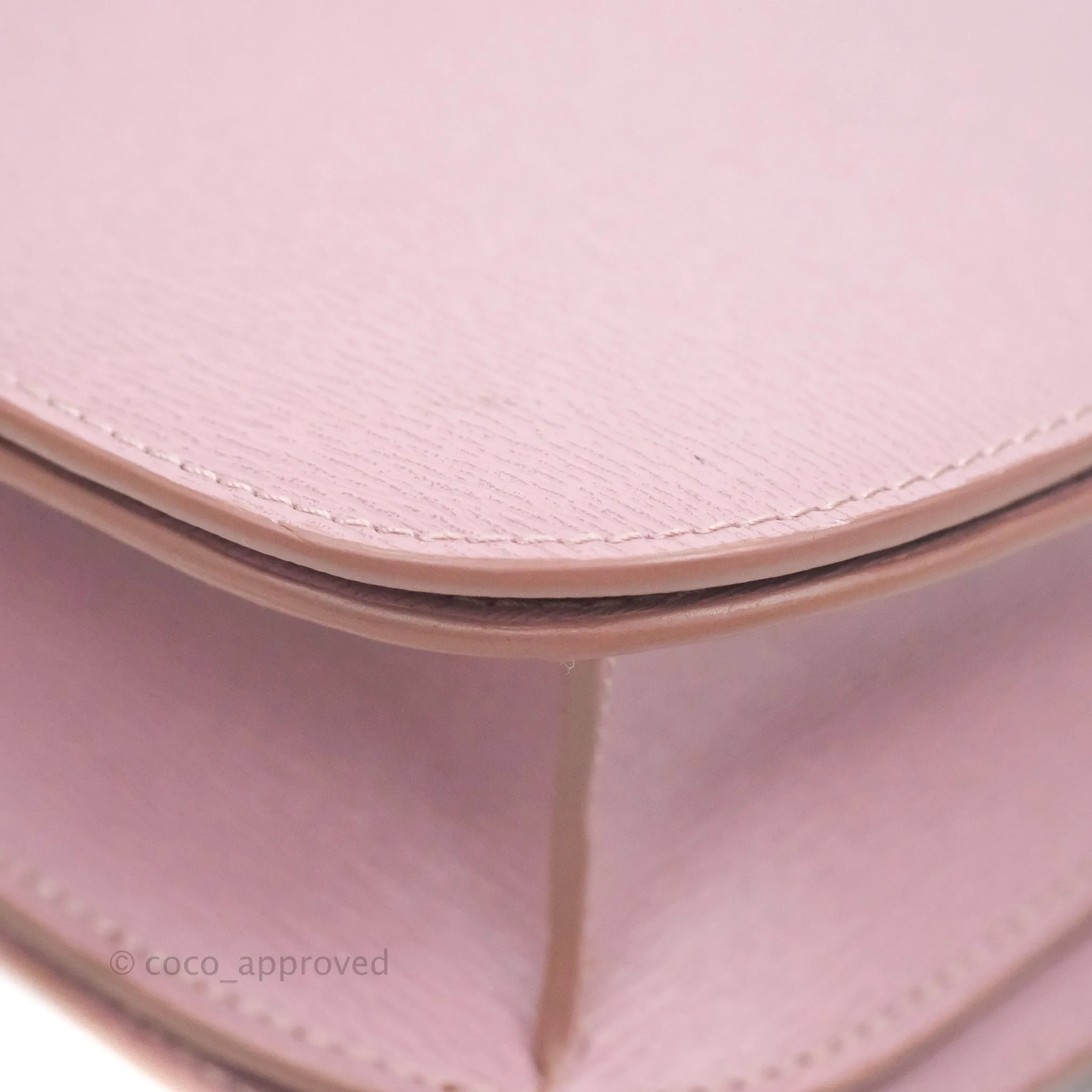Celine Medium Classic Box Flap Lilac Pink Liege Calfskin