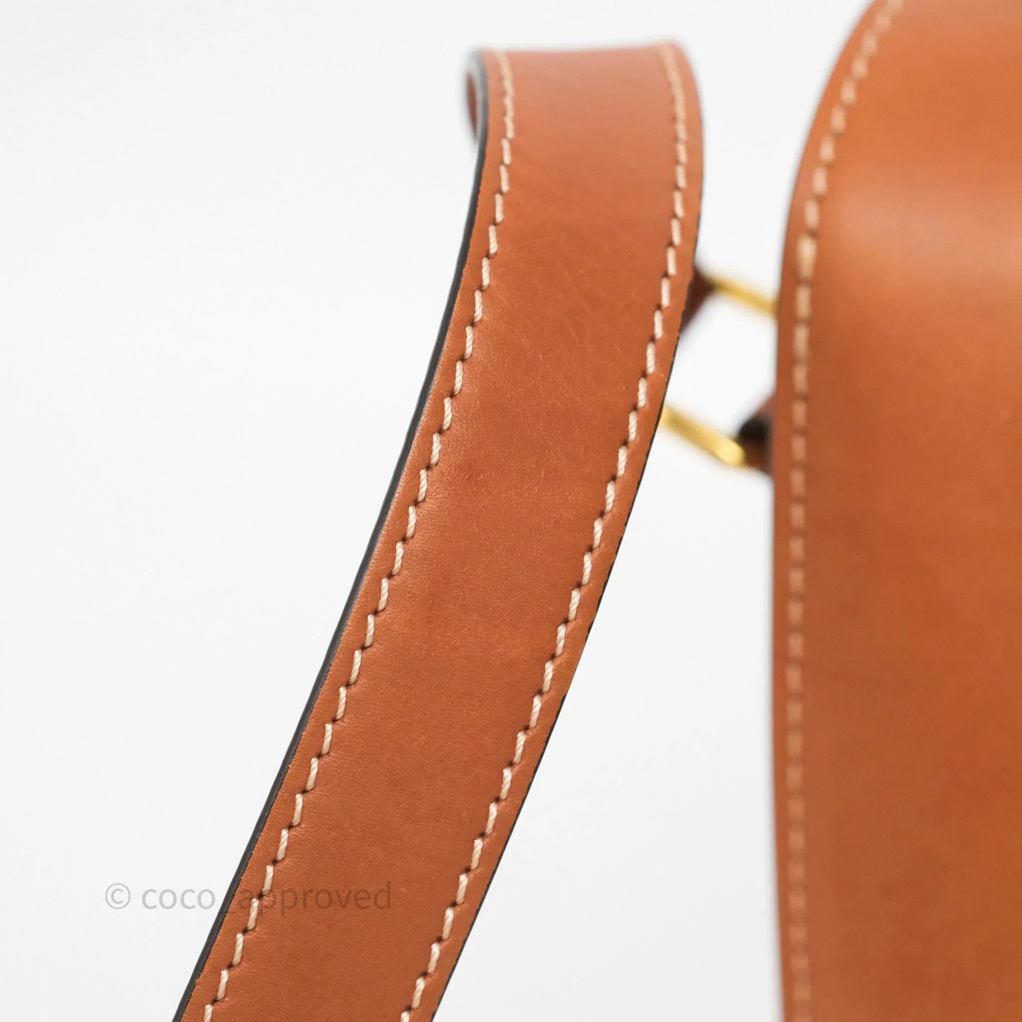 Celine Medium Triomphe Bag Tan Natural Calfskin