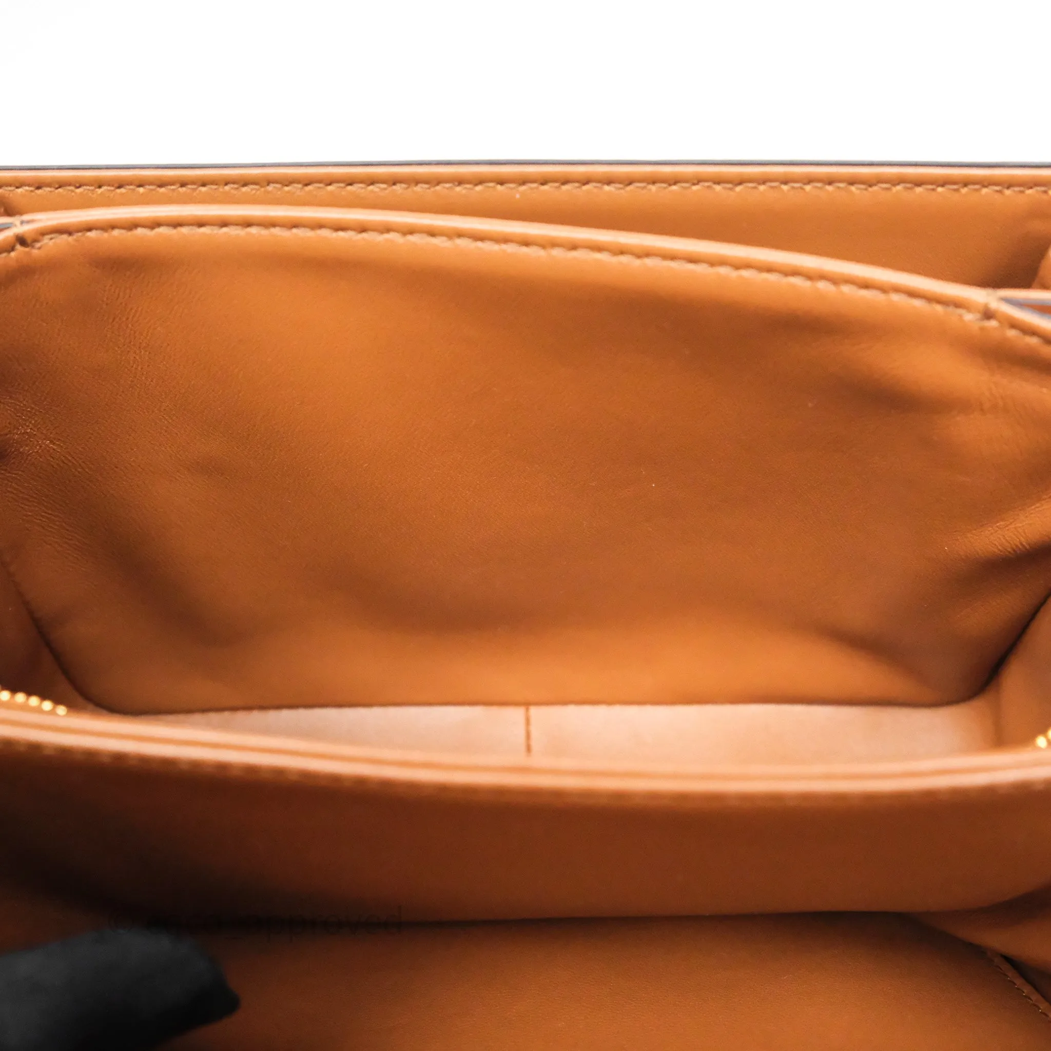 Celine Medium Triomphe Bag Tan Natural Calfskin