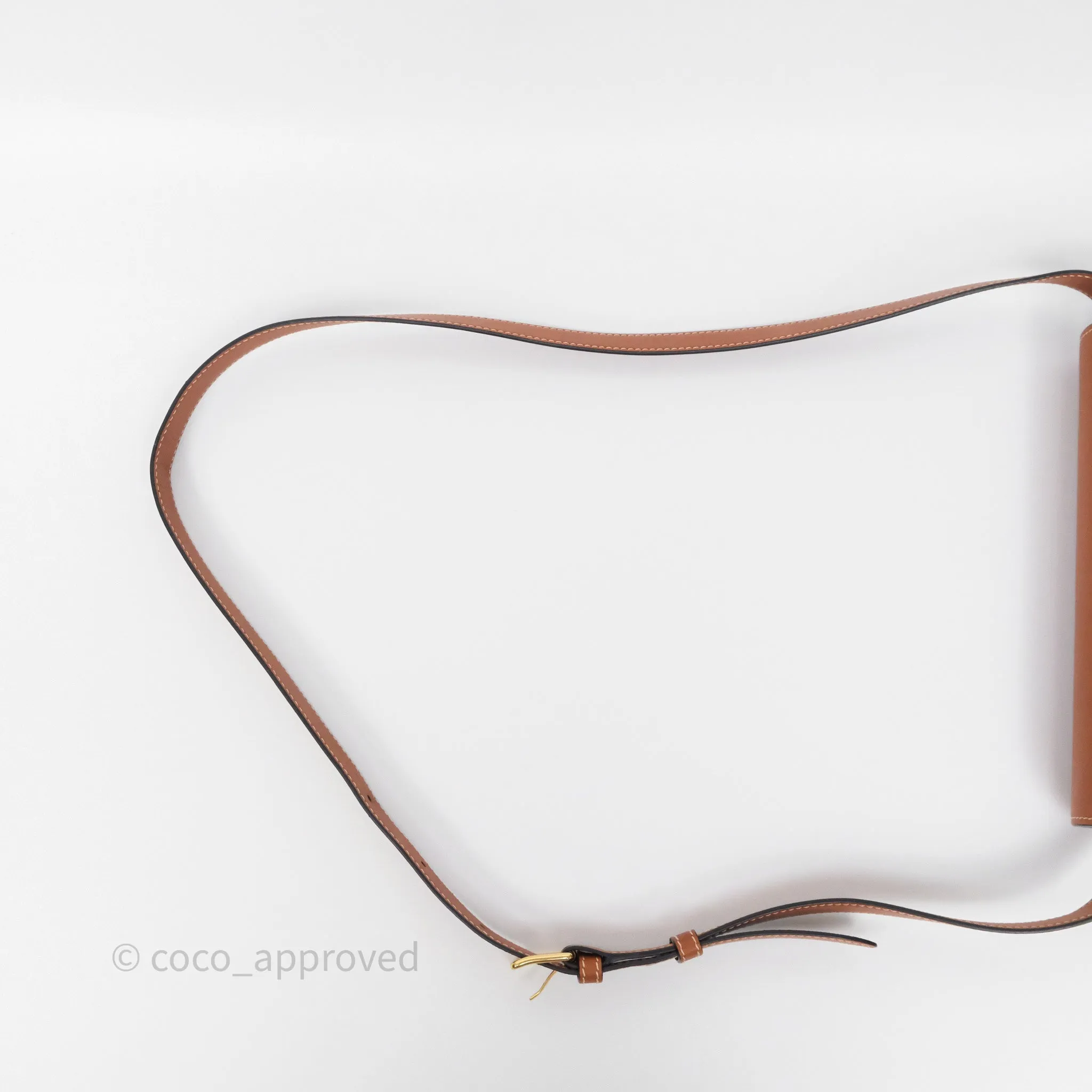 Celine Medium Triomphe Bag Tan Natural Calfskin