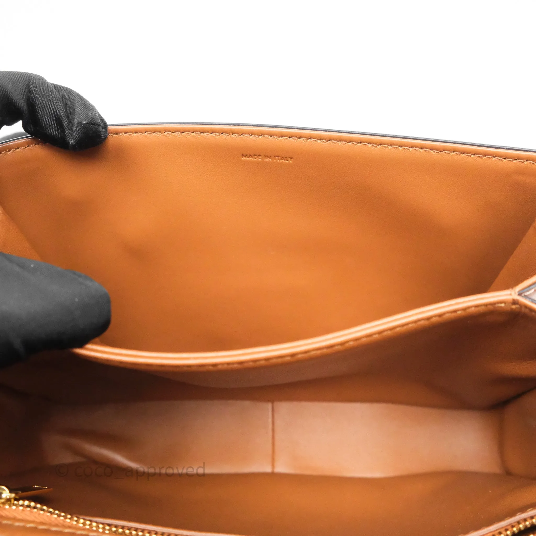 Celine Medium Triomphe Bag Tan Natural Calfskin