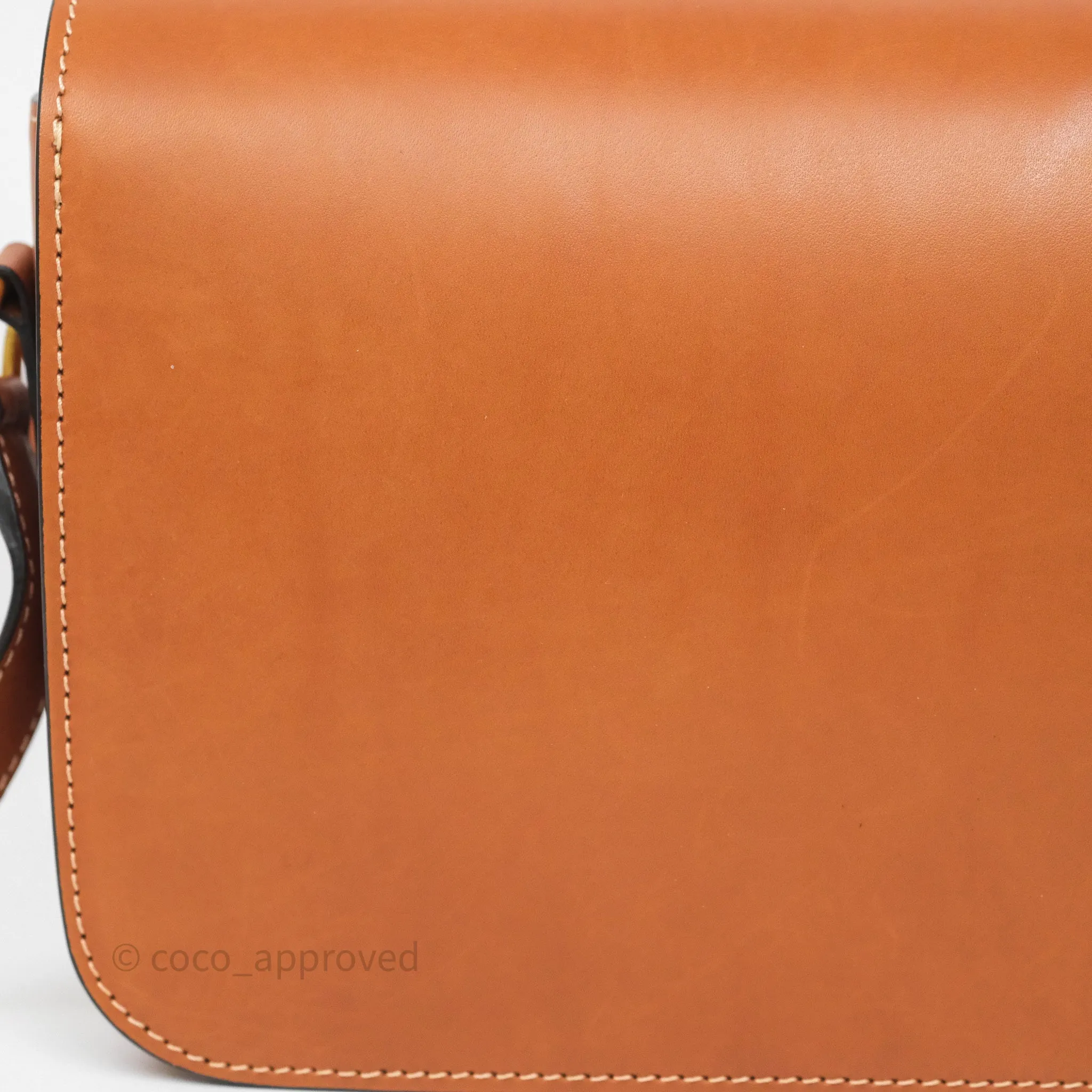 Celine Medium Triomphe Bag Tan Natural Calfskin