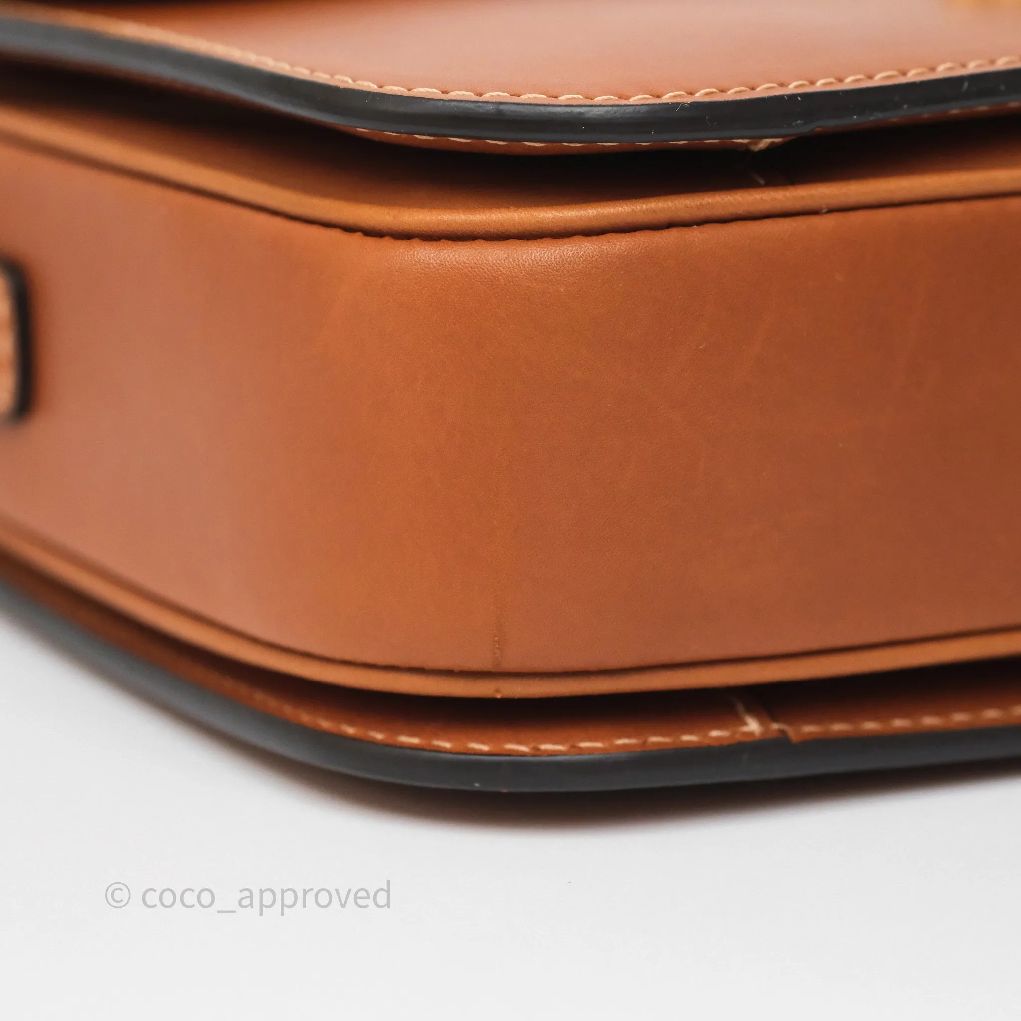 Celine Medium Triomphe Bag Tan Natural Calfskin