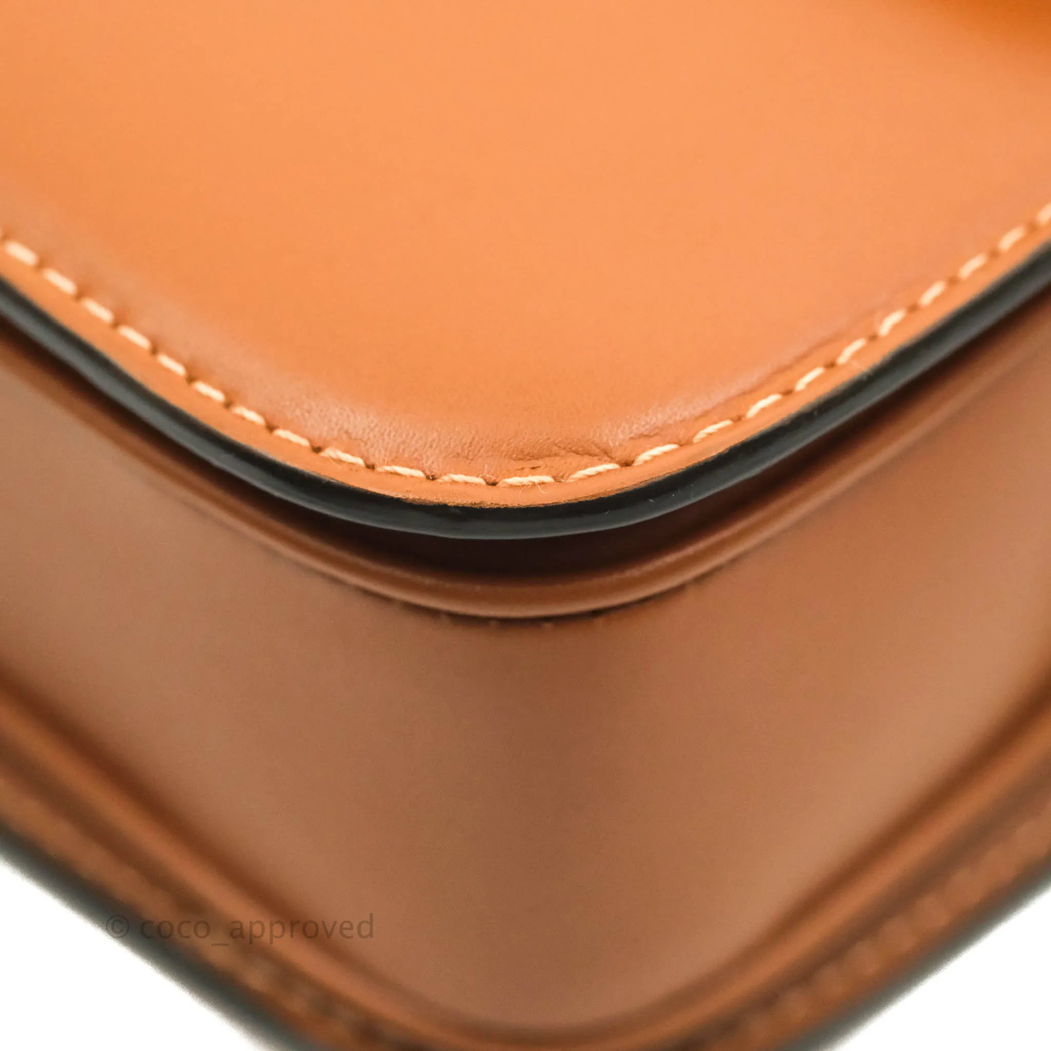 Celine Medium Triomphe Bag Tan Shiny Calfskin