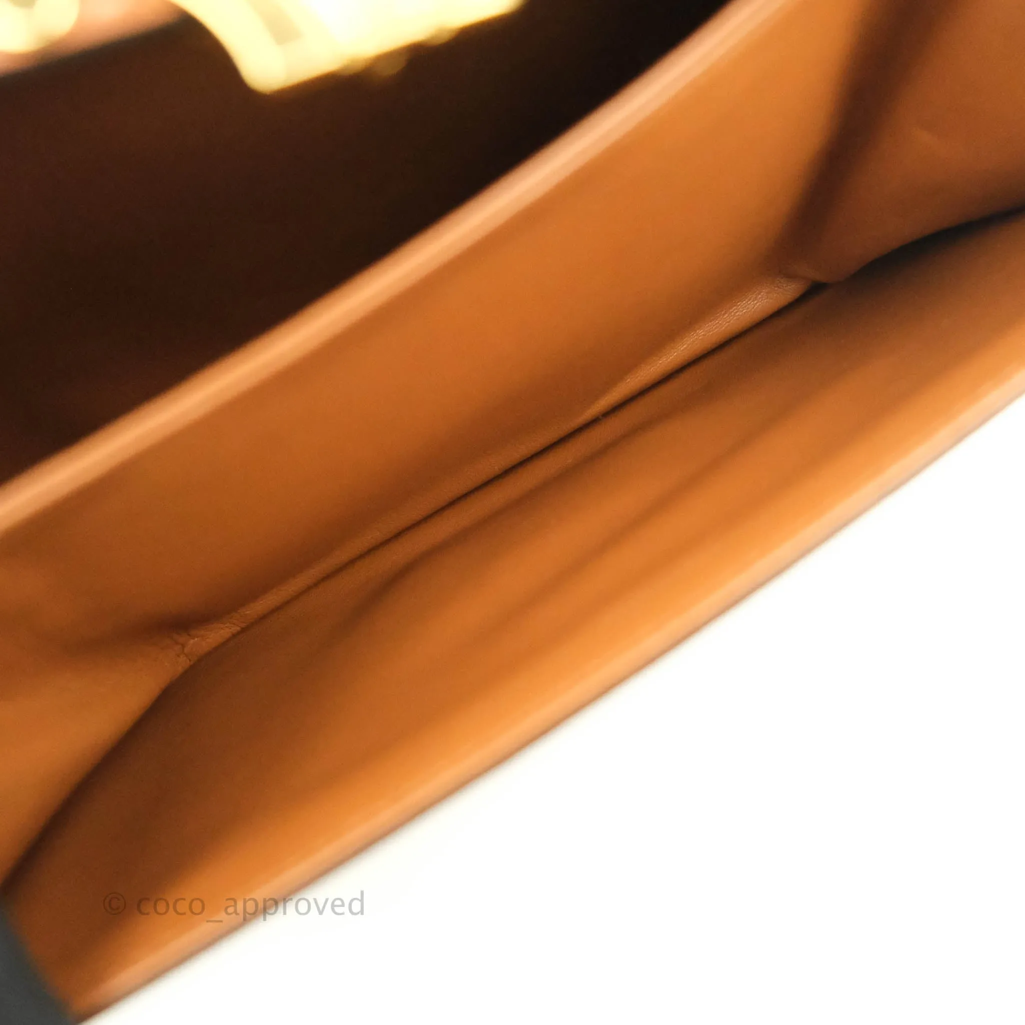 Celine Medium Triomphe Bag Tan Shiny Calfskin