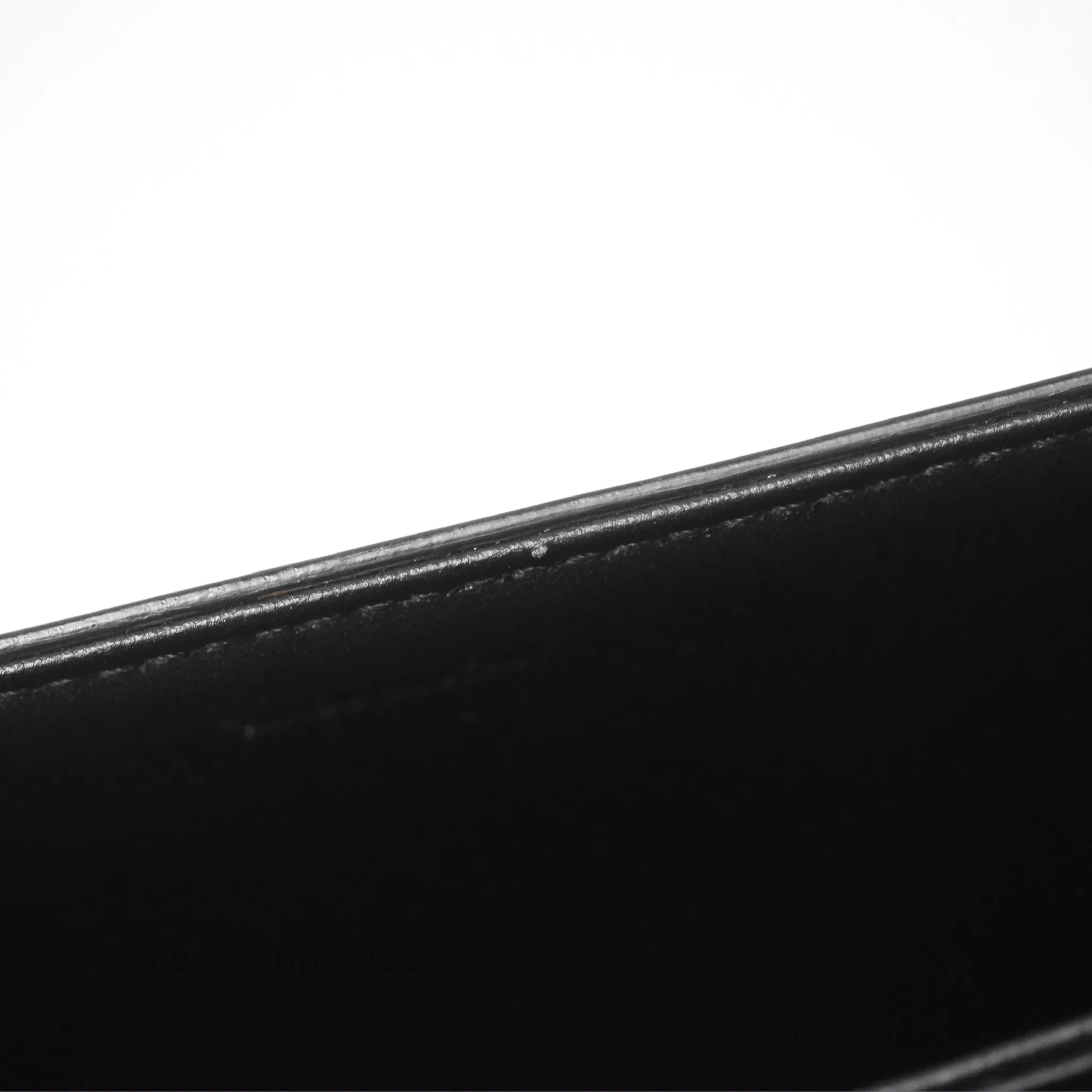 Celine Medium Triomphe Black Shiny Calfskin