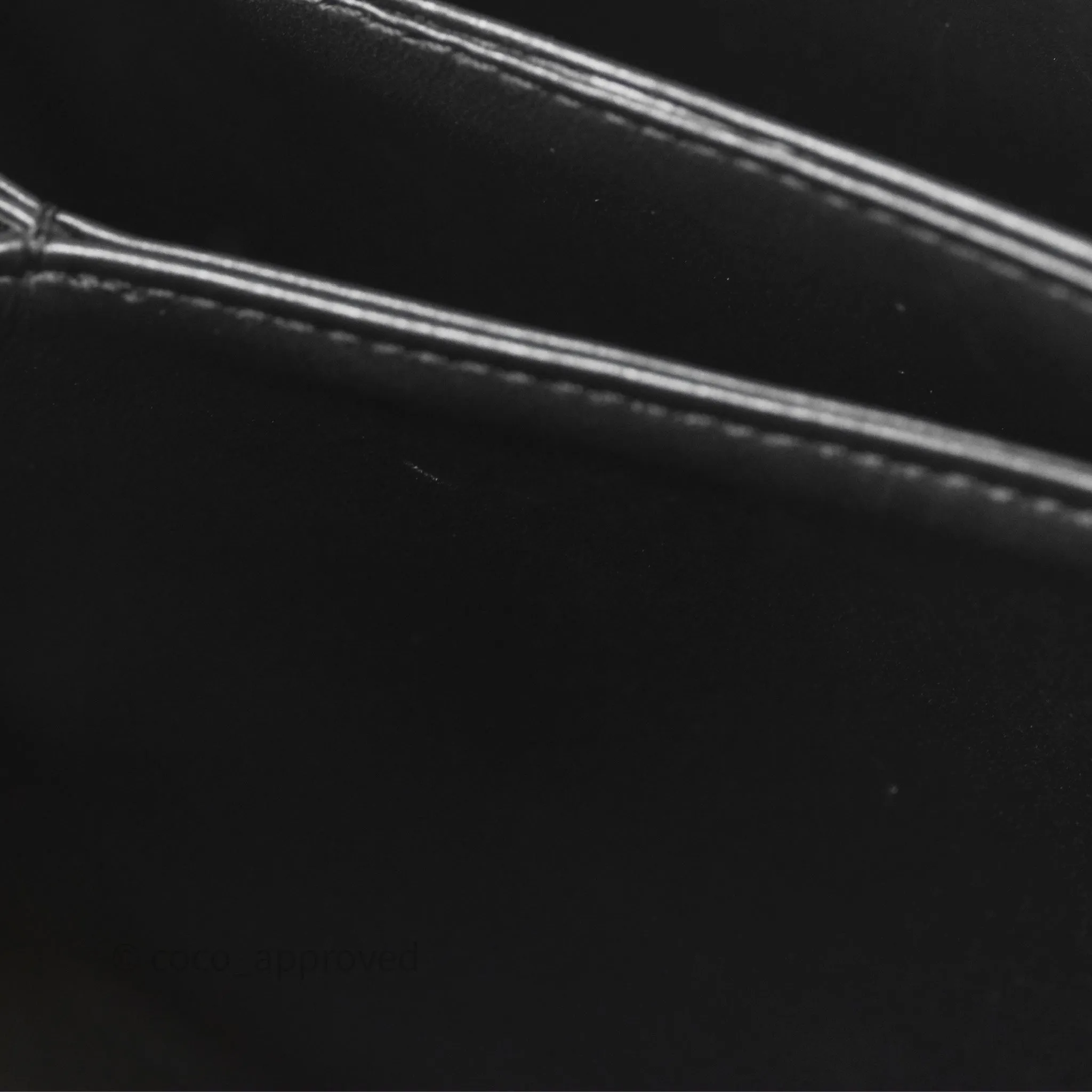 Celine Medium Triomphe Black Shiny Calfskin
