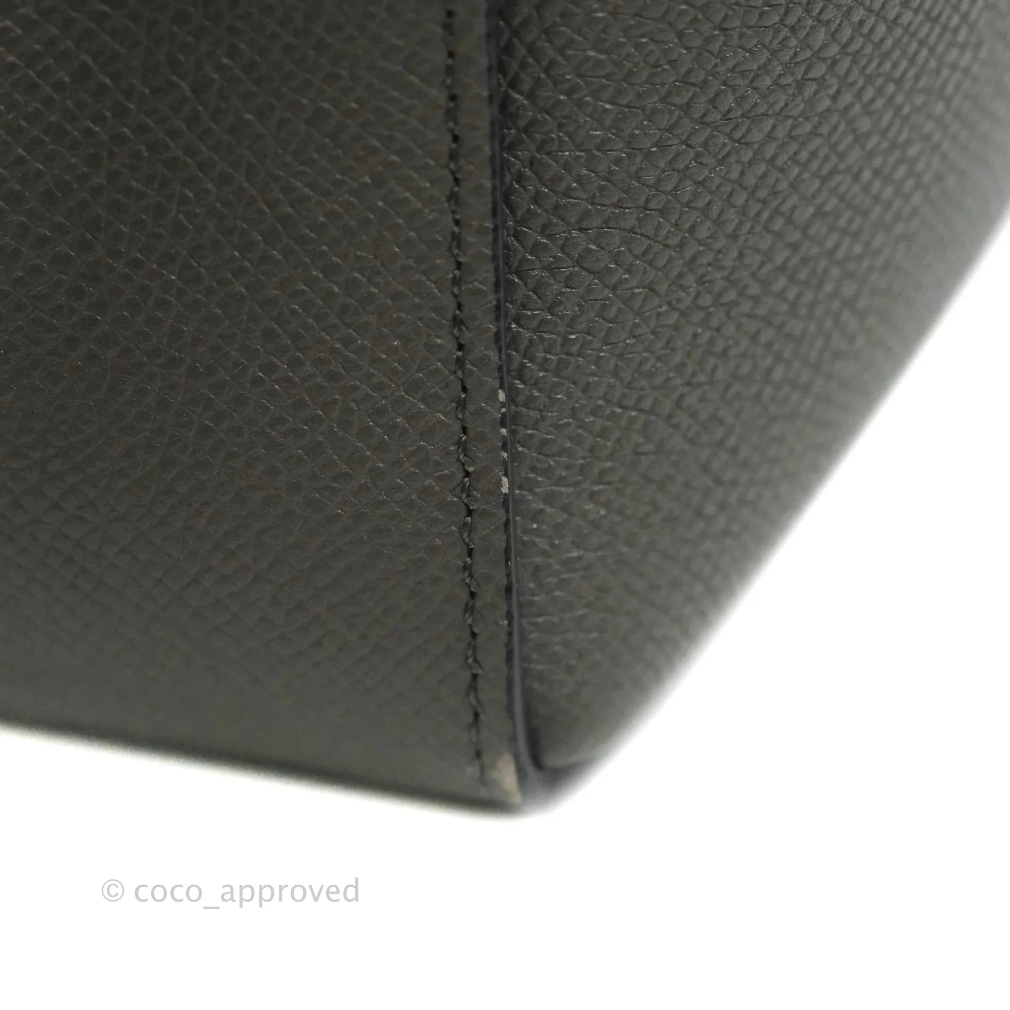 Celine Mini Belt Bag Grey Grained Calfskin Gold Hardware