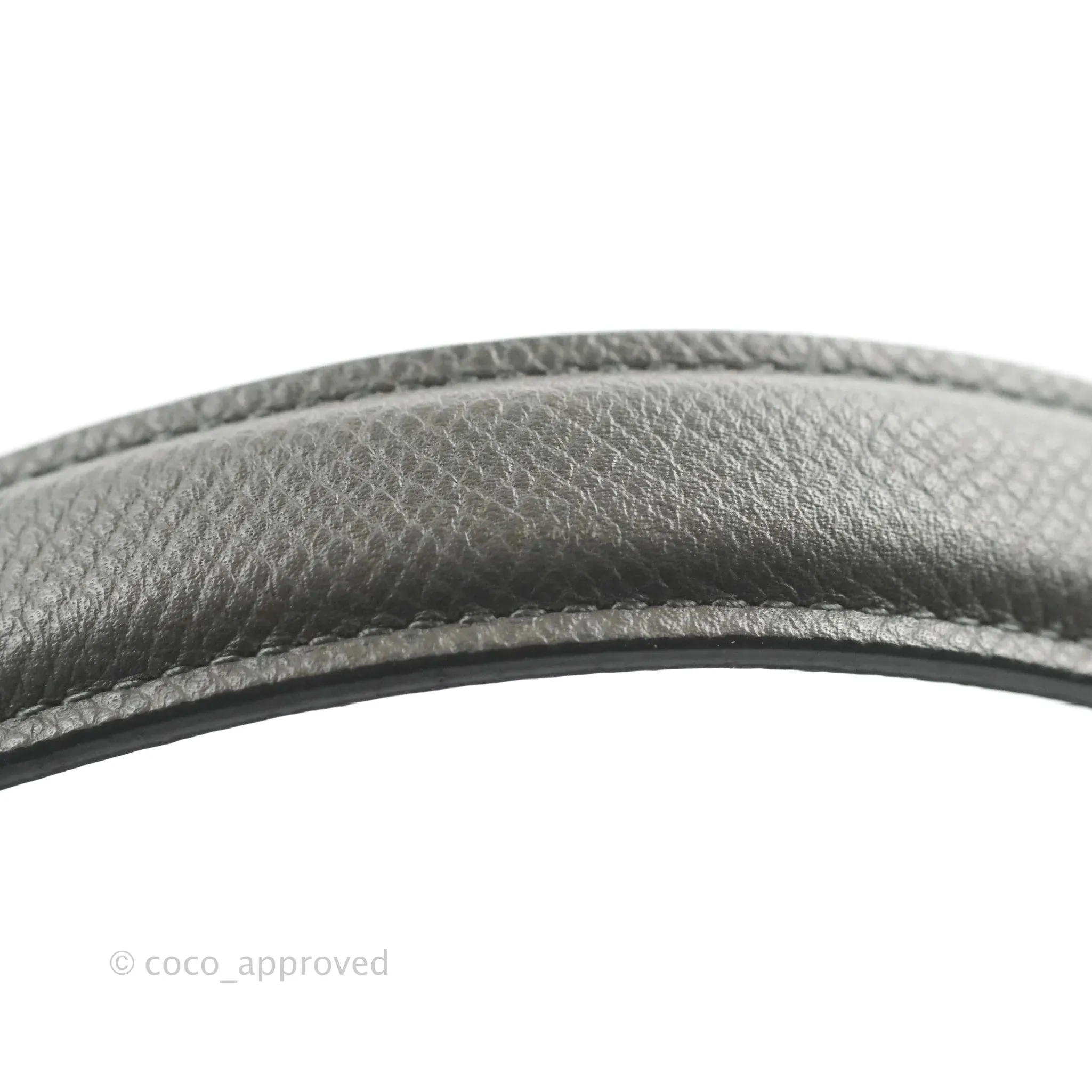 Celine Mini Belt Bag Grey Grained Calfskin Gold Hardware