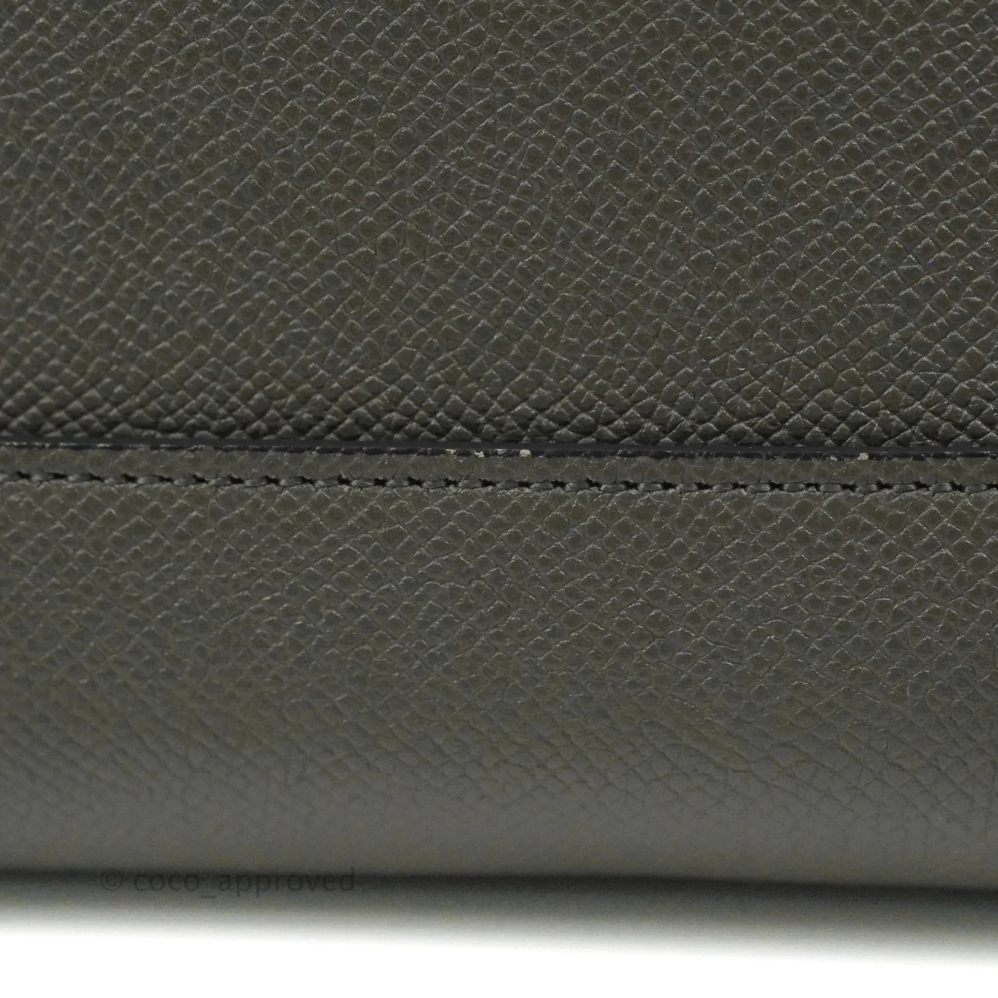 Celine Mini Belt Bag Grey Grained Calfskin Gold Hardware
