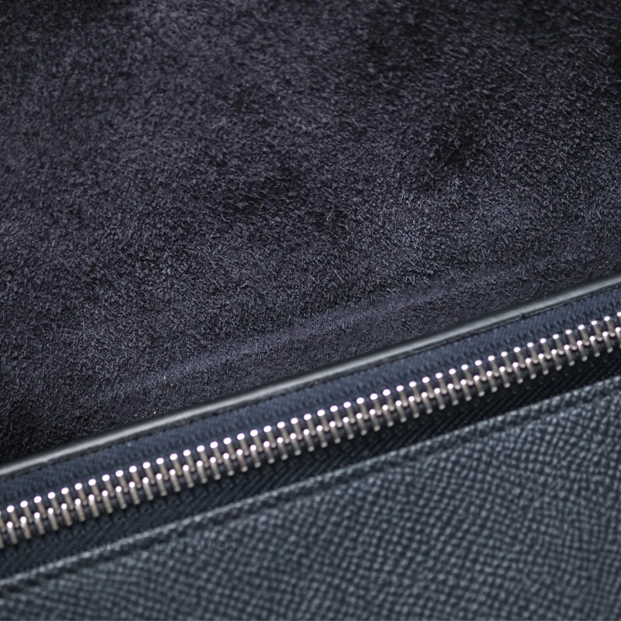 Celine Mini Belt Bag Navy Grained Calfskin Silver Hardware