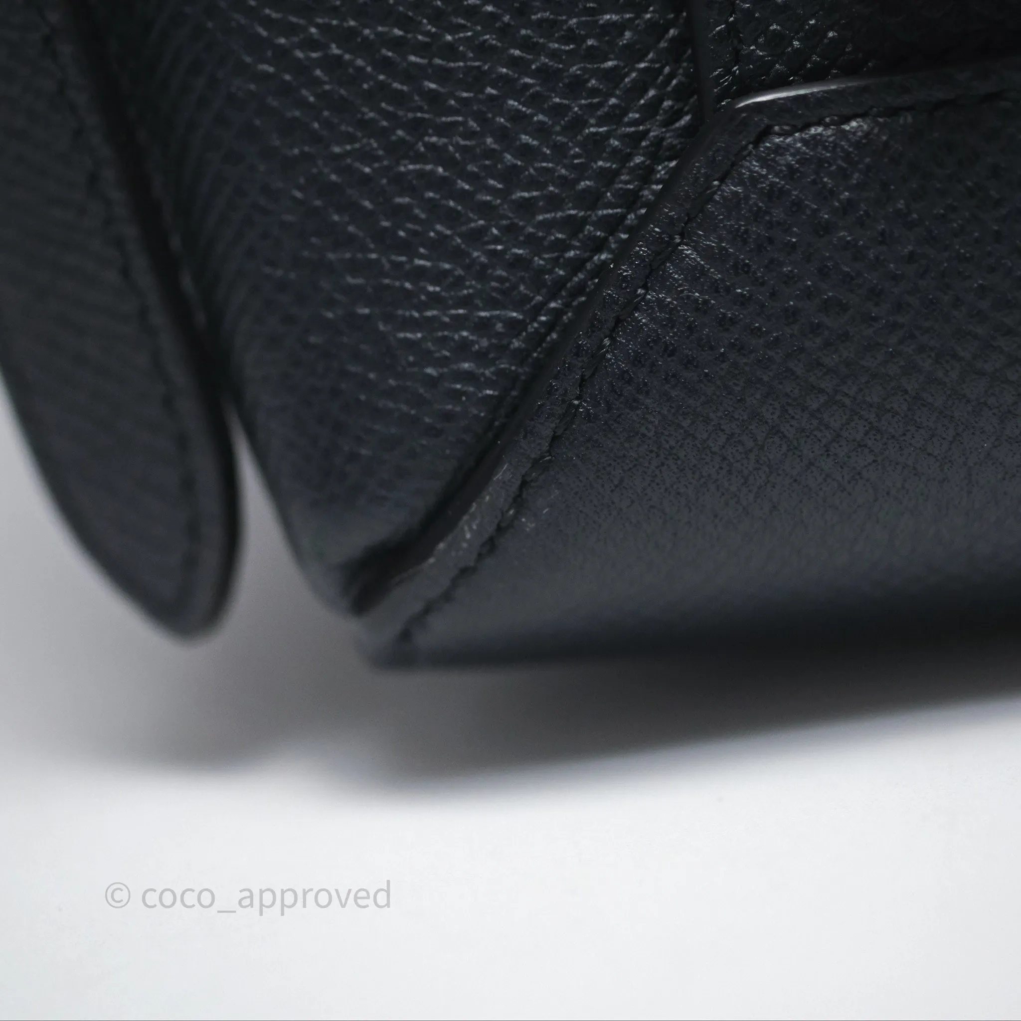 Celine Mini Belt Bag Navy Grained Calfskin Silver Hardware