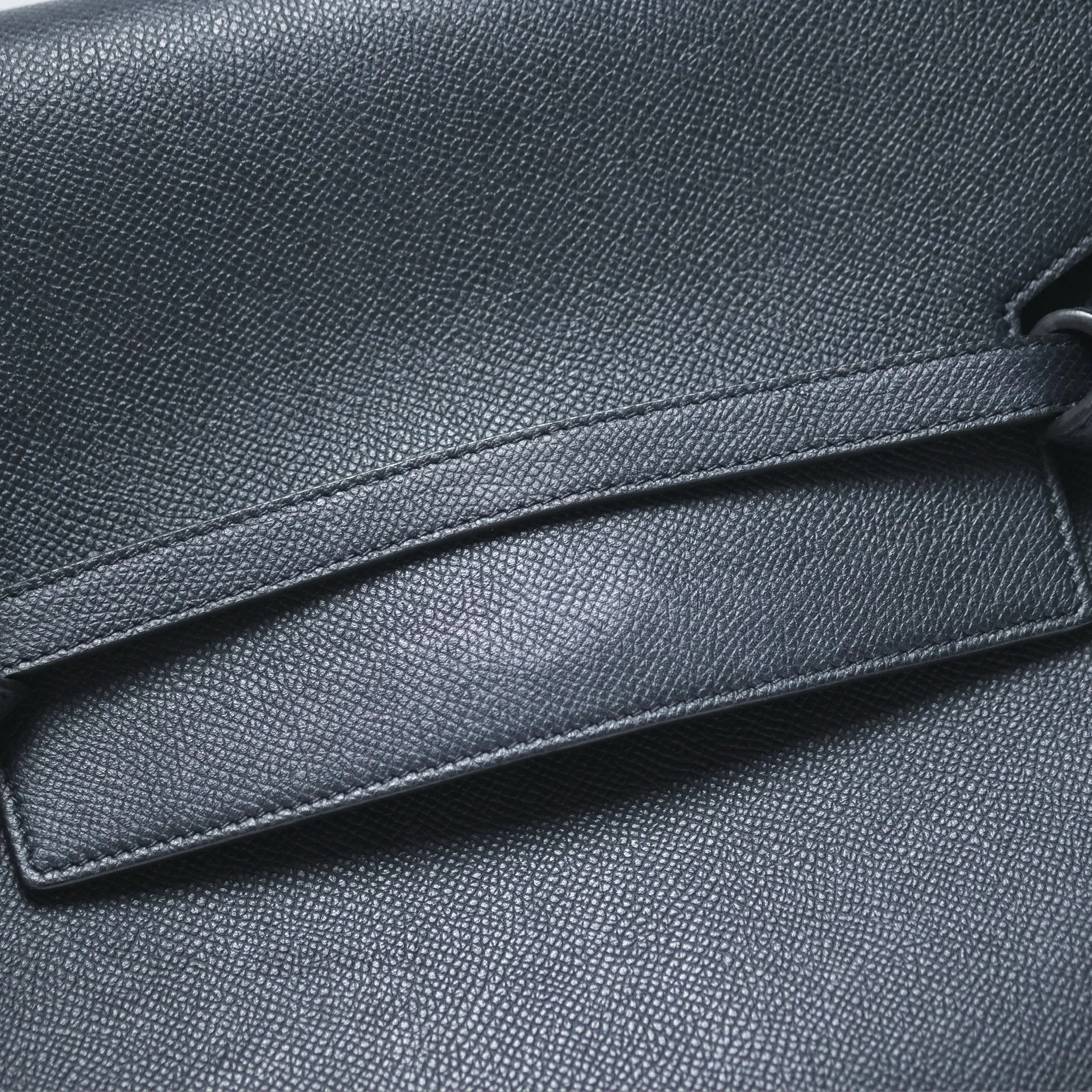 Celine Mini Belt Bag Navy Grained Calfskin Silver Hardware