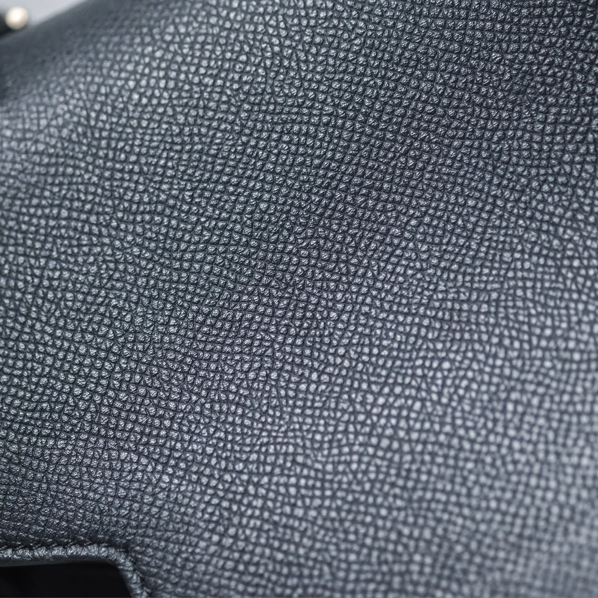 Celine Mini Belt Bag Navy Grained Calfskin Silver Hardware