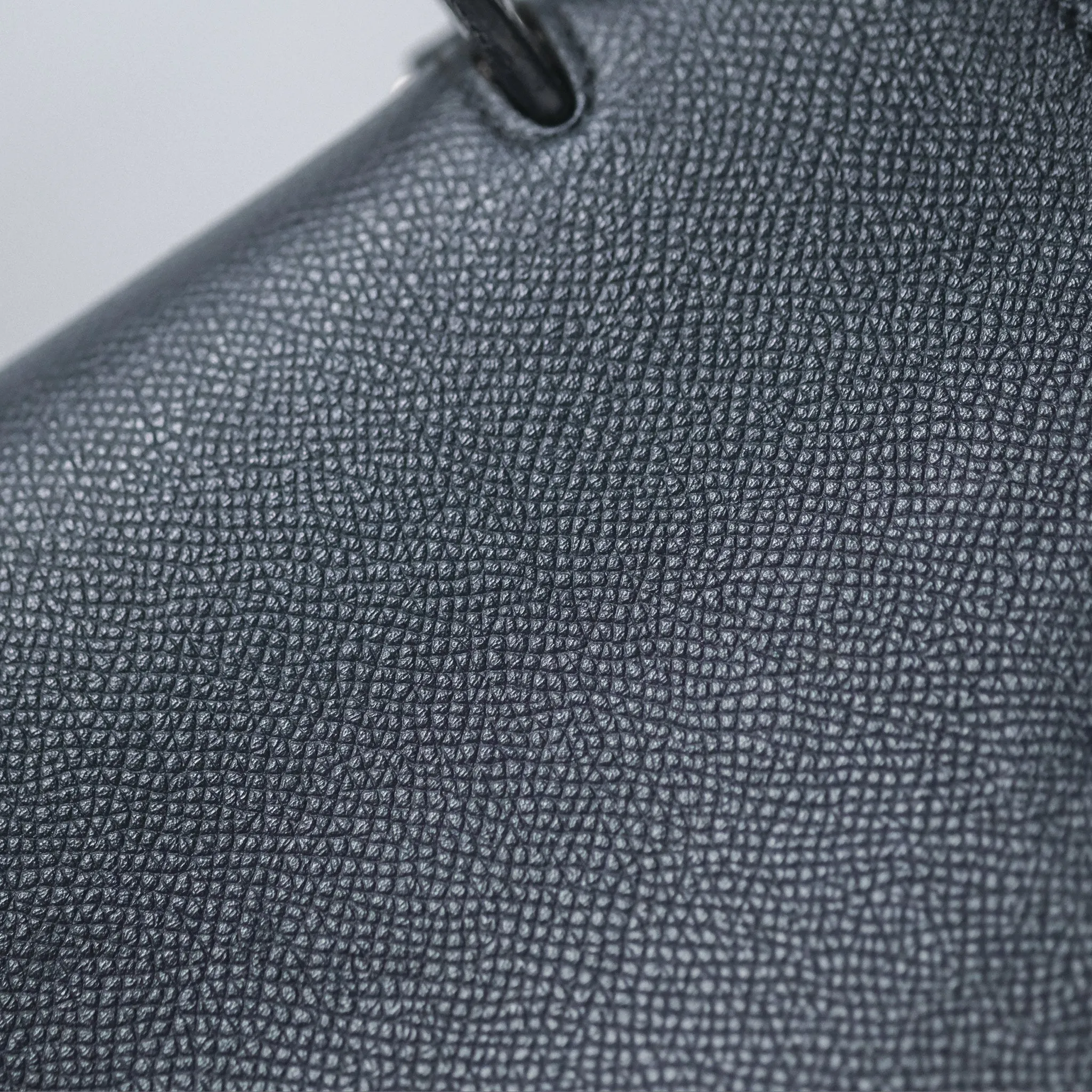 Celine Mini Belt Bag Navy Grained Calfskin Silver Hardware