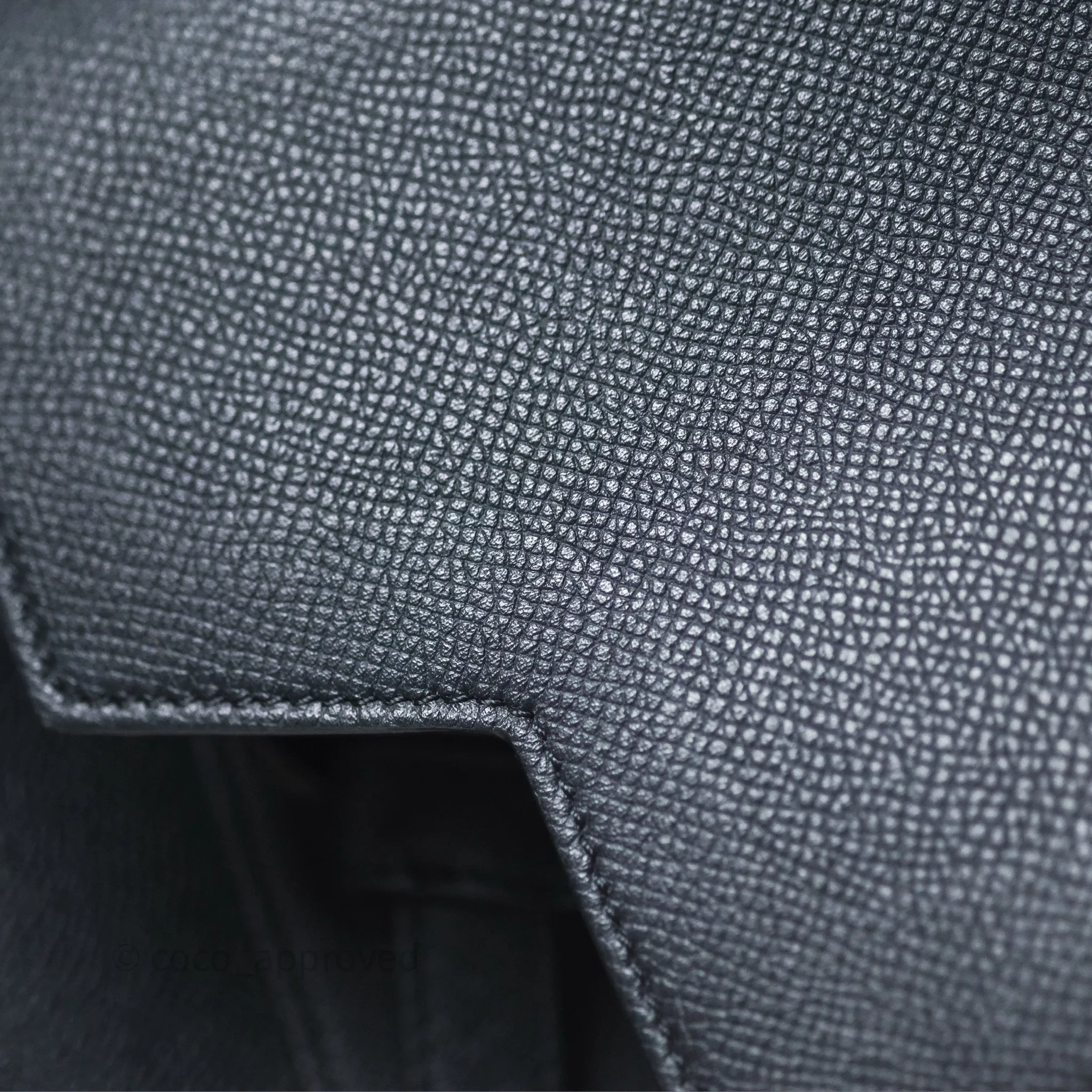 Celine Mini Belt Bag Navy Grained Calfskin Silver Hardware