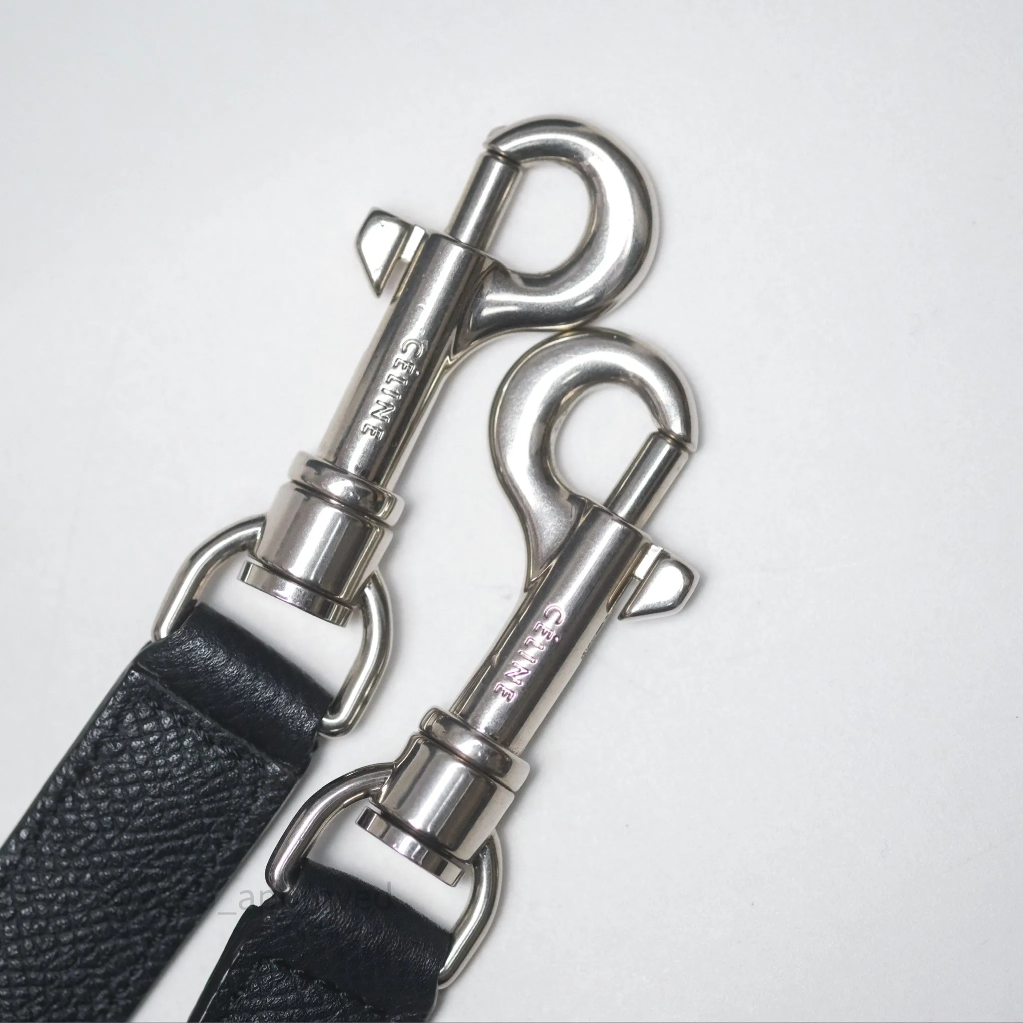 Celine Mini Belt Bag Navy Grained Calfskin Silver Hardware