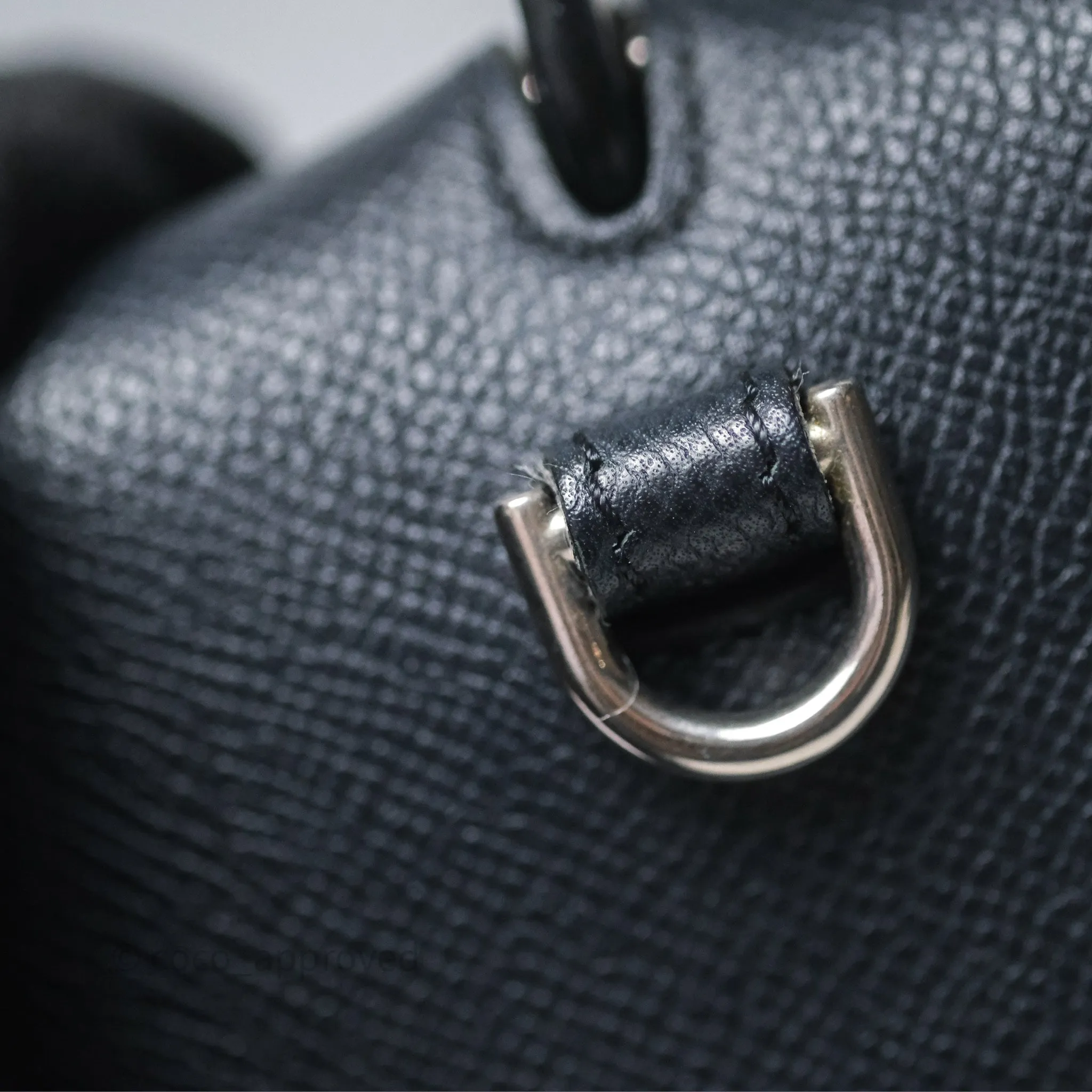 Celine Mini Belt Bag Navy Grained Calfskin Silver Hardware