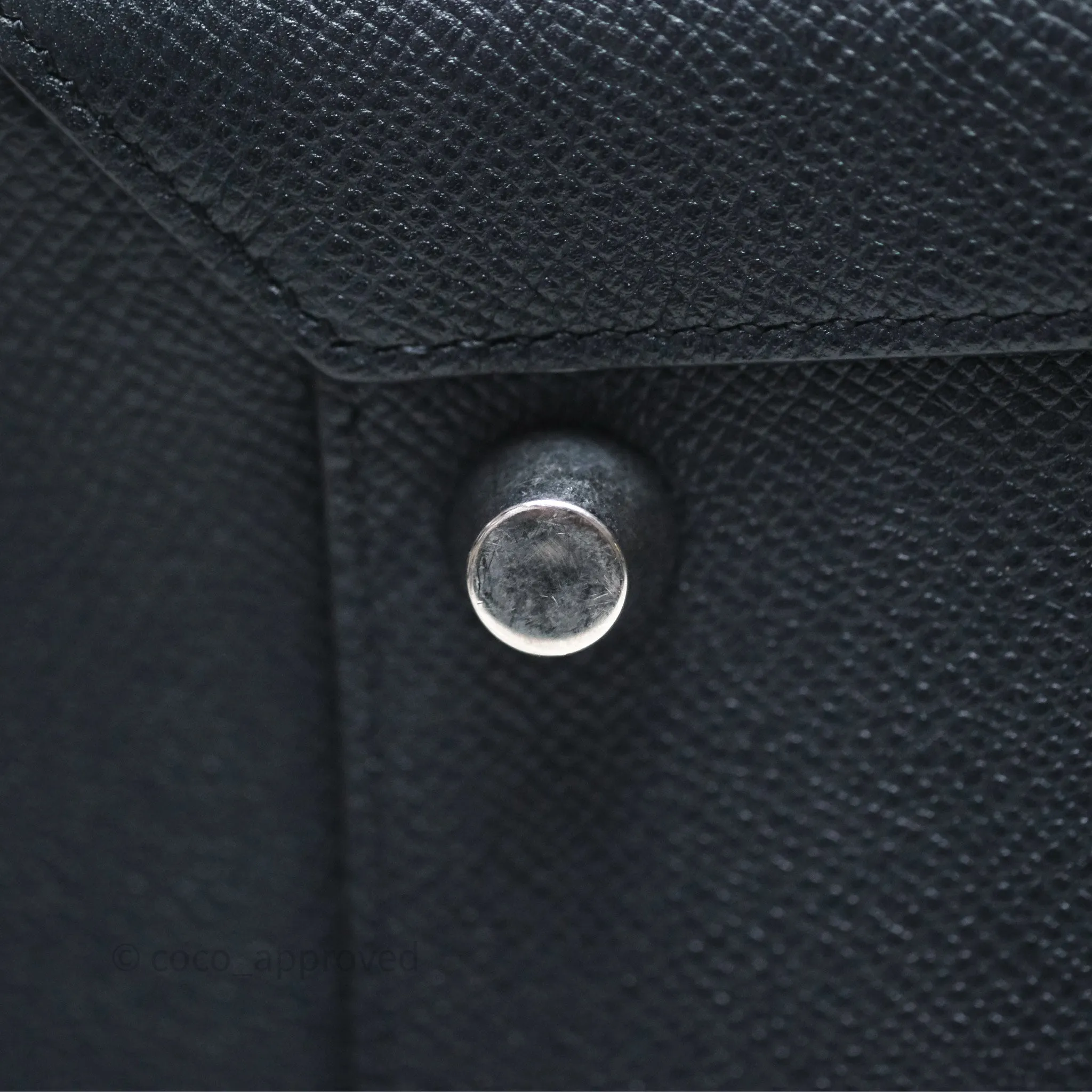 Celine Mini Belt Bag Navy Grained Calfskin Silver Hardware