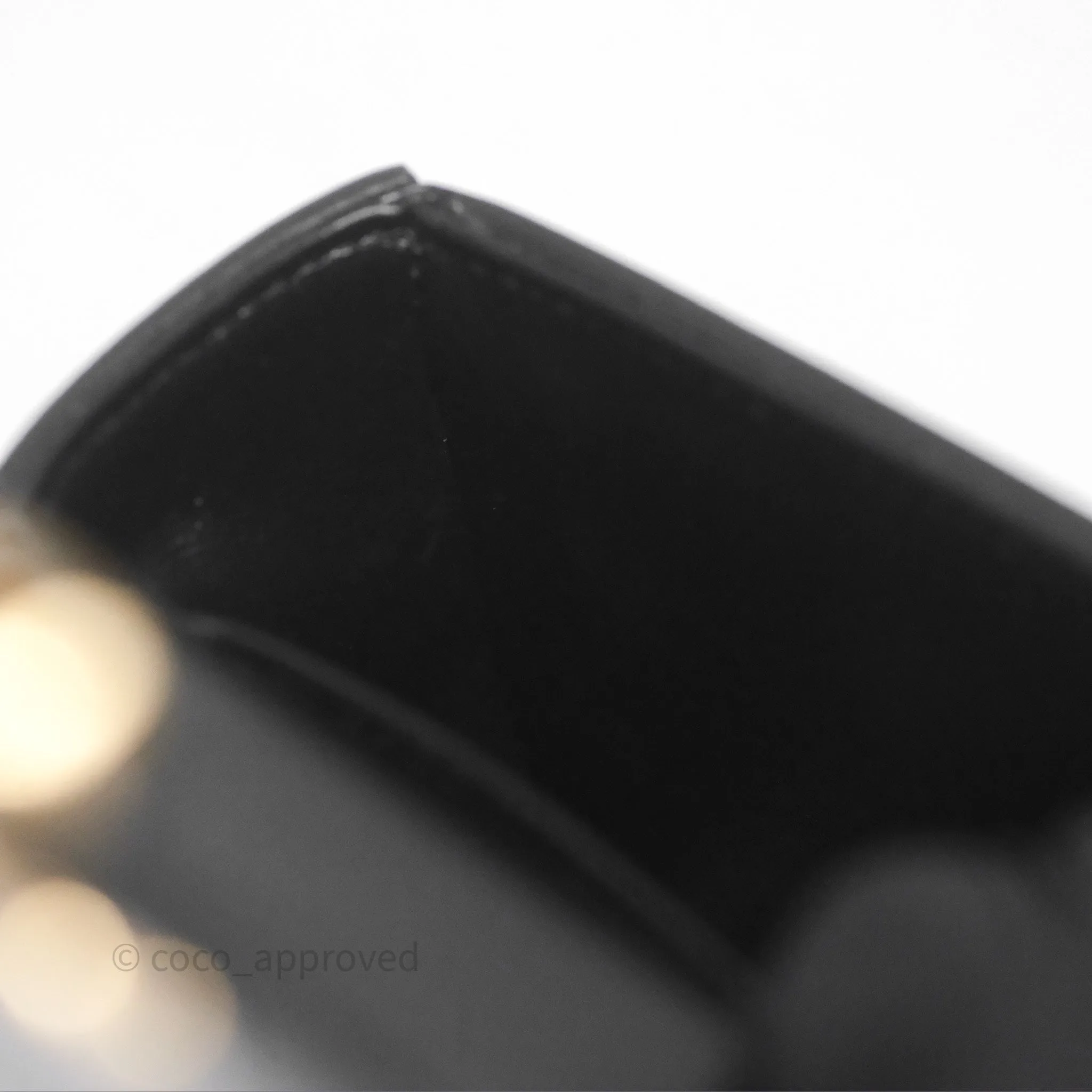 Celine Mini Claude Triomphe Bag Black Shiny Calfskin
