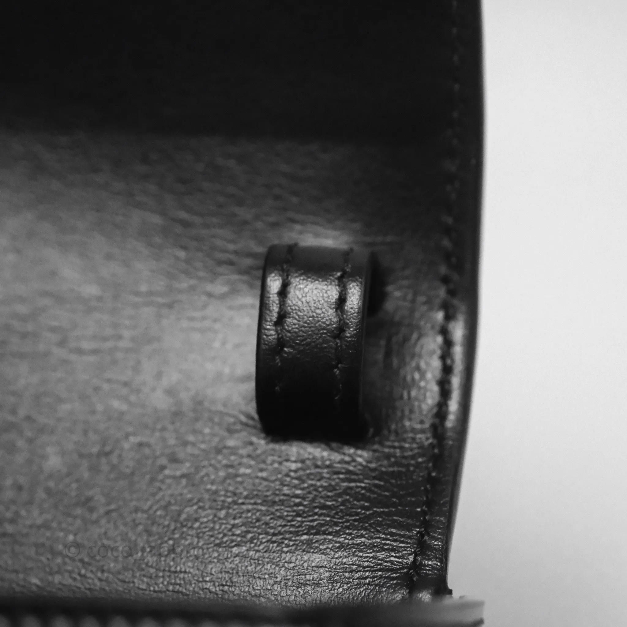 Celine Mini Claude Triomphe Bag Black Shiny Calfskin