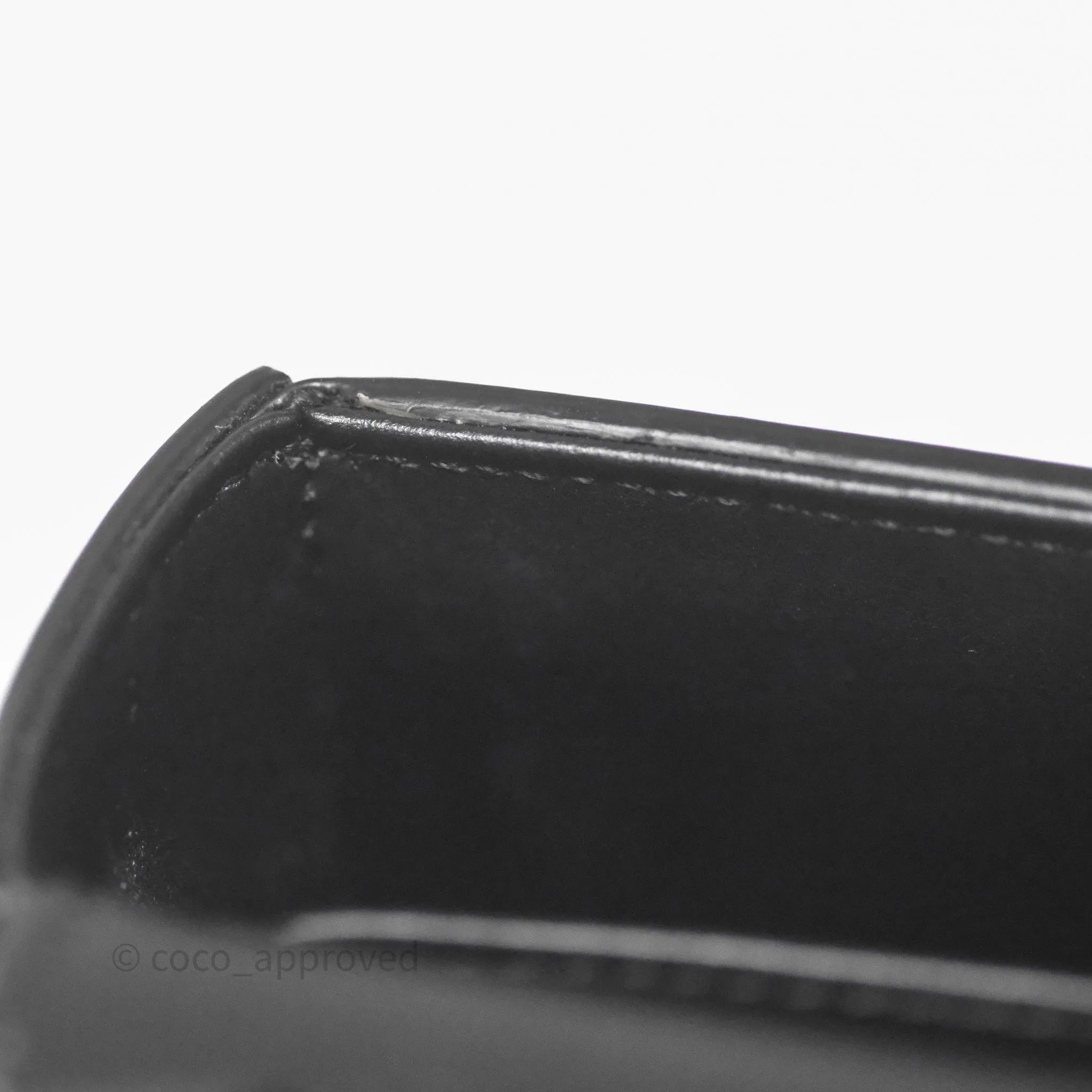 Celine Mini Claude Triomphe Bag Black Shiny Calfskin
