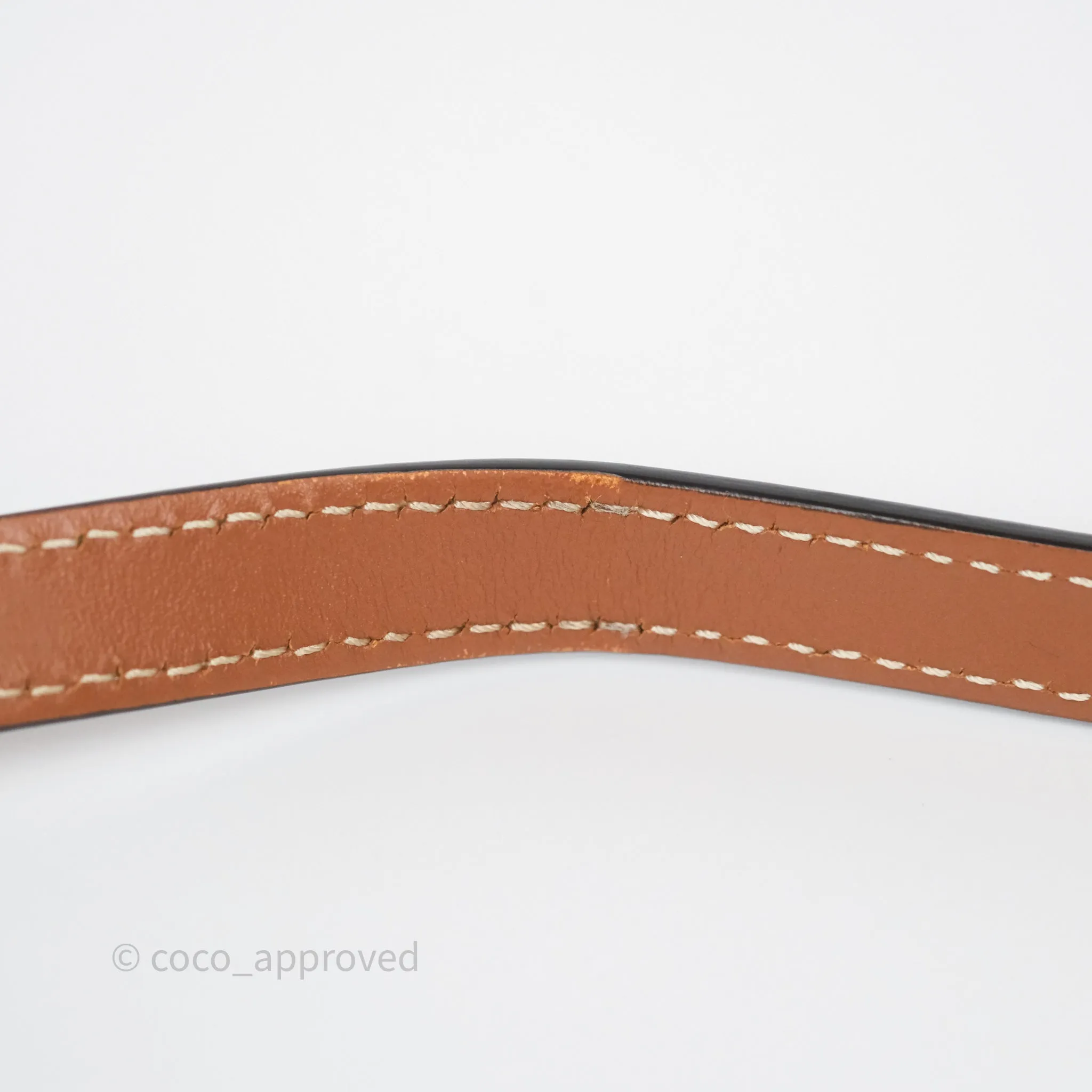 Celine Mini Triomphe Canvas Tan Calfskin