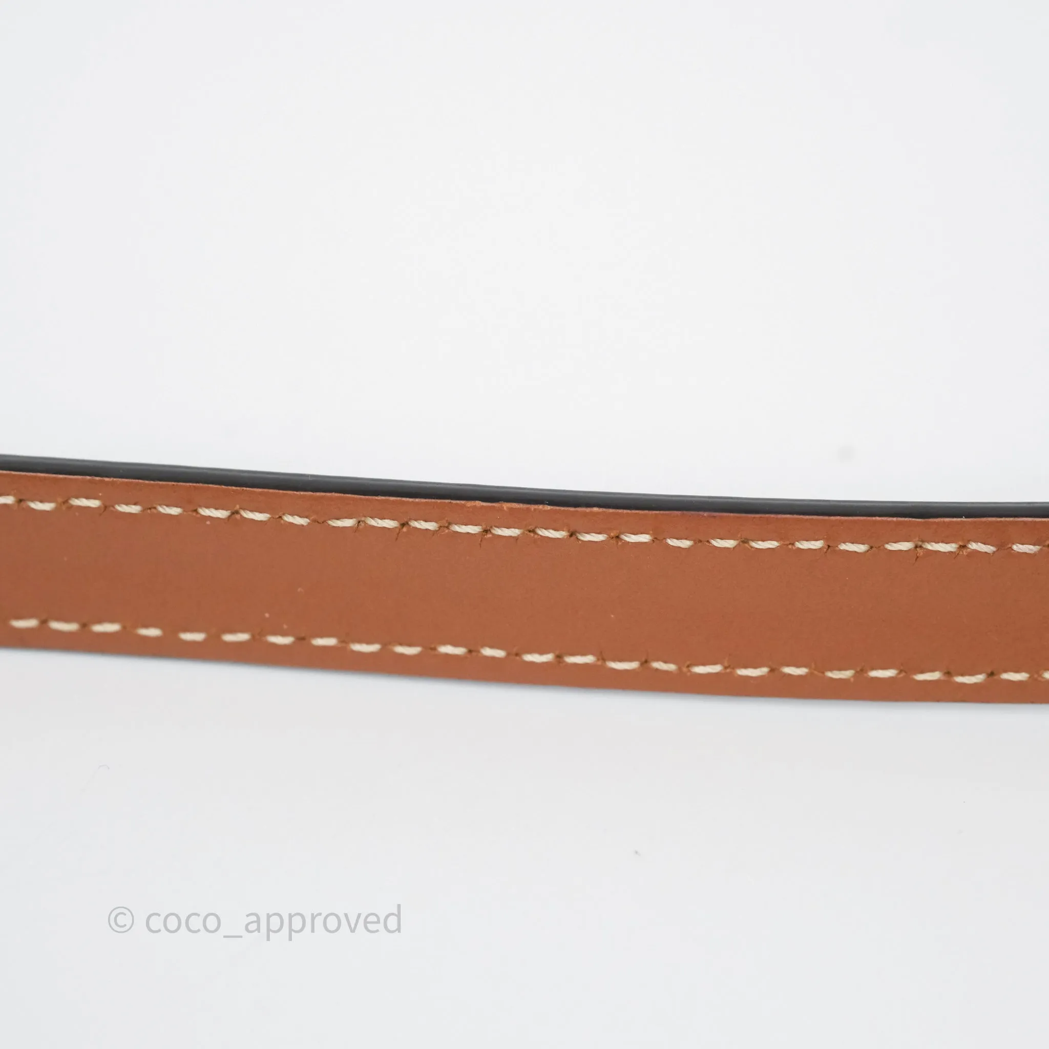 Celine Mini Triomphe Canvas Tan Calfskin