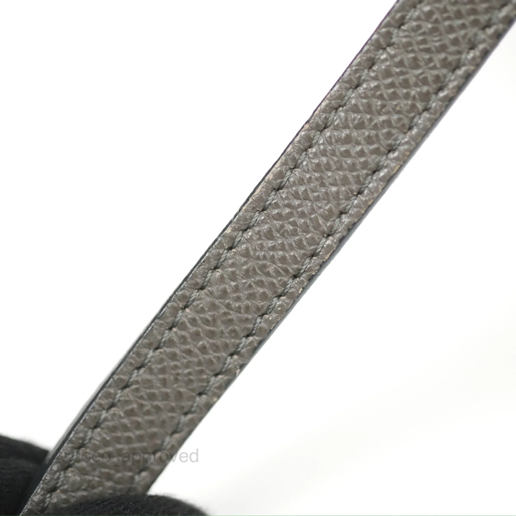 Celine Nano Belt Bag Grey Grained Calfskin Gold Hardware