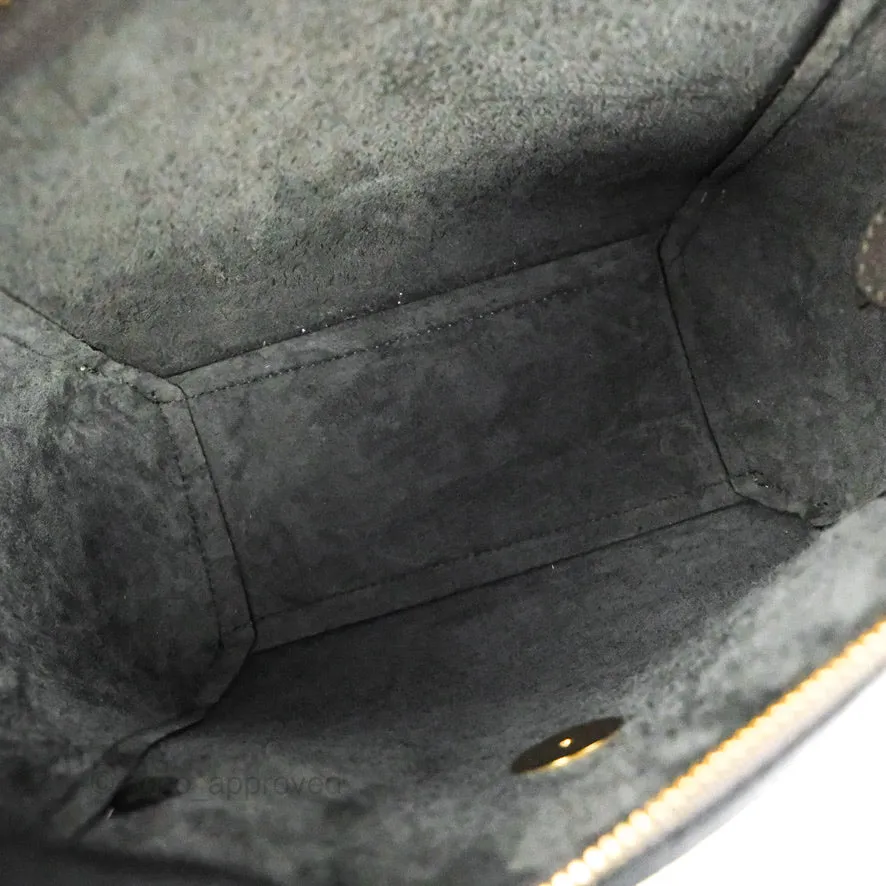 Celine Nano Belt Bag Grey Grained Calfskin Gold Hardware