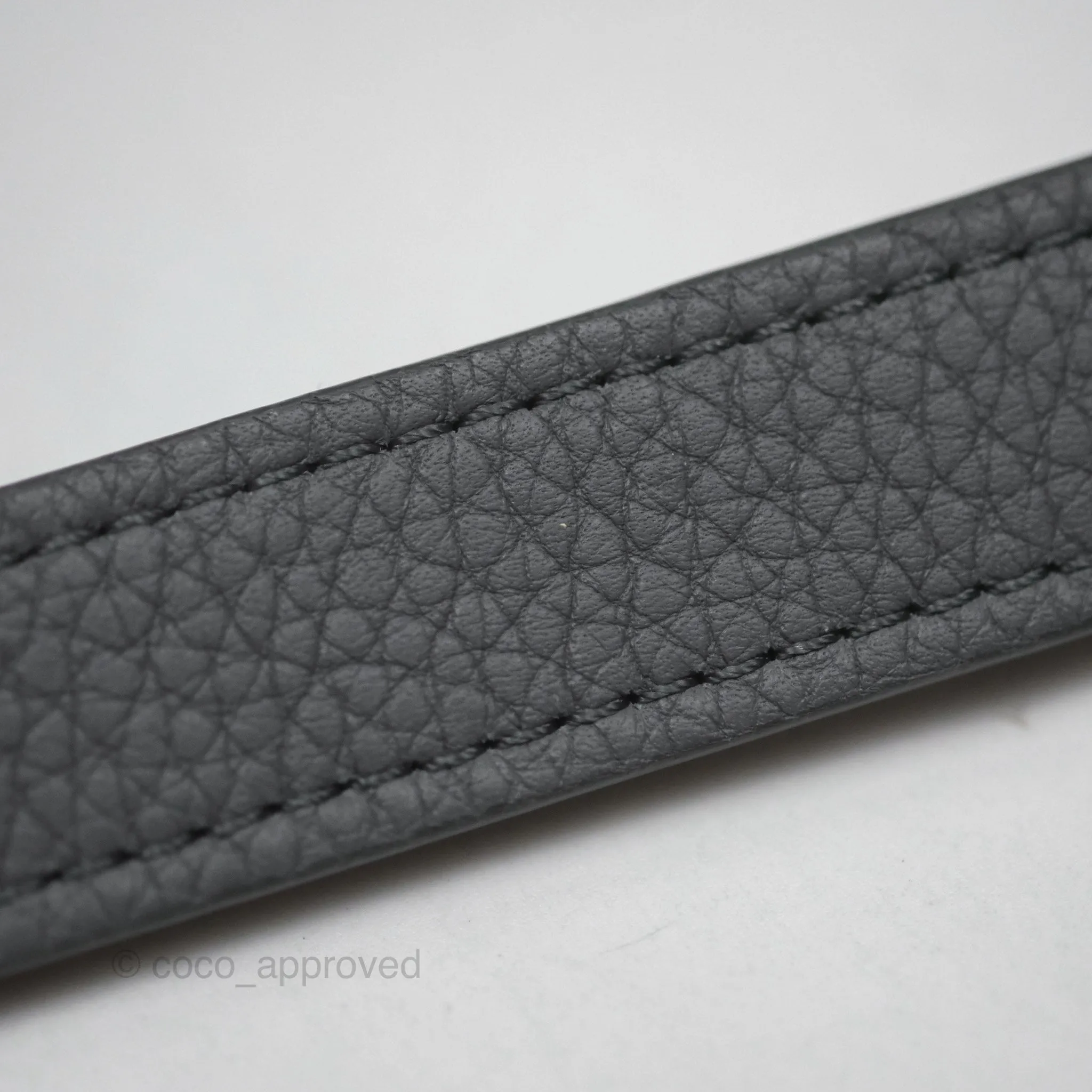 Celine Nano Luggage Bag Grey Drummed Calfskin