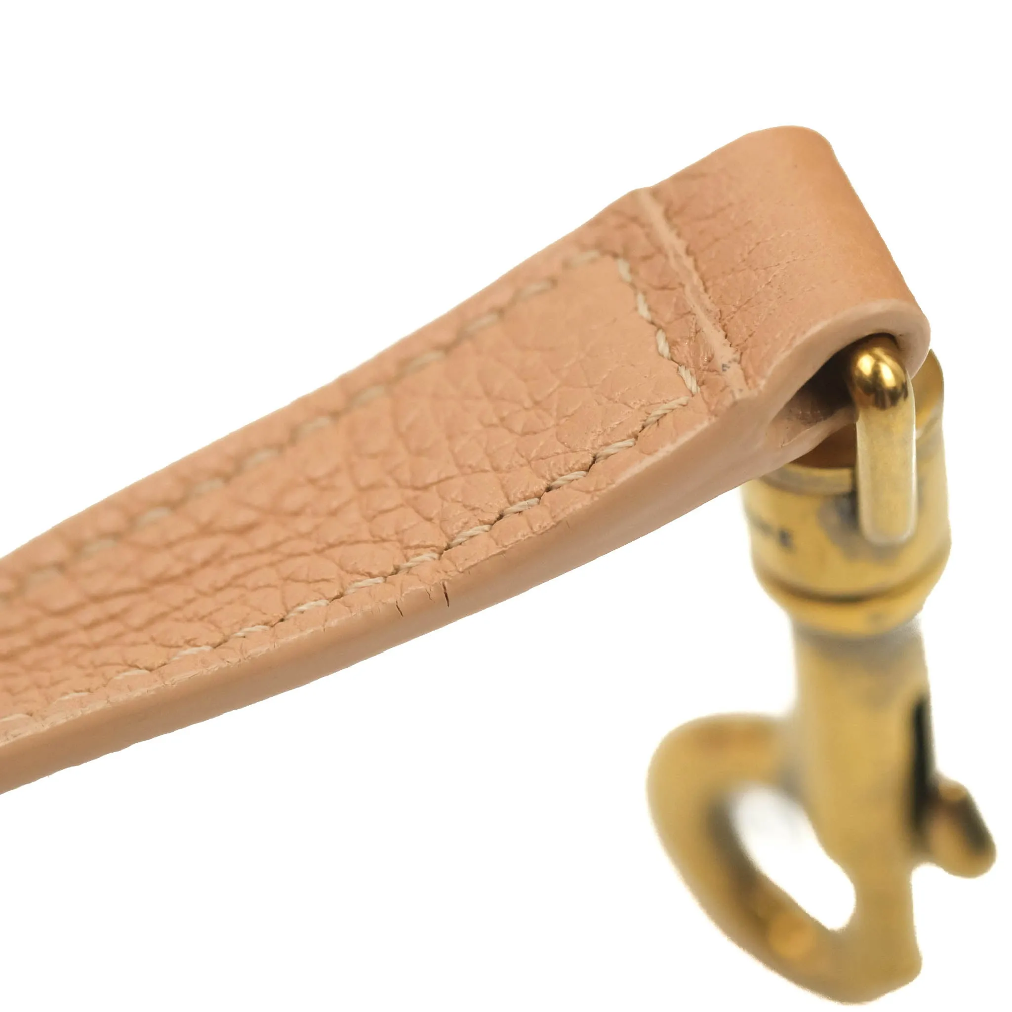 Celine Nano Luggage Drummed Beige Pink Calfskin