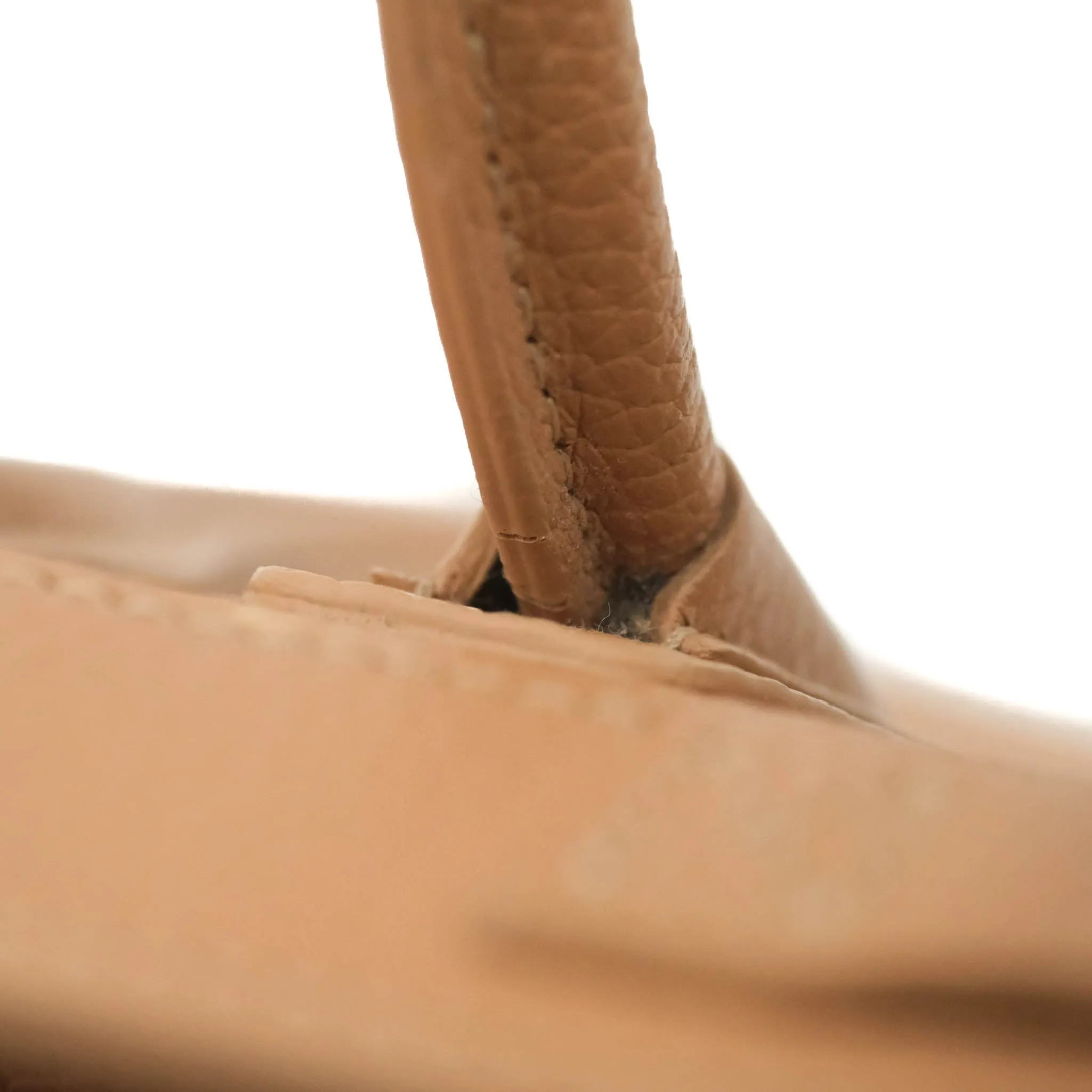 Celine Nano Luggage Drummed Beige Pink Calfskin