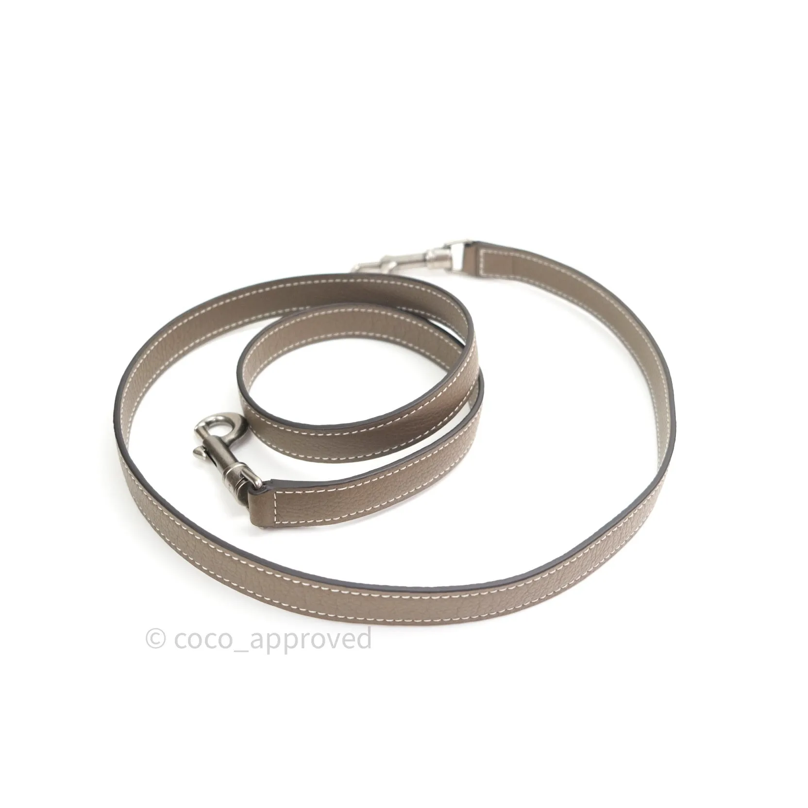 Celine Nano Luggage in Souris Drummed Calfskin