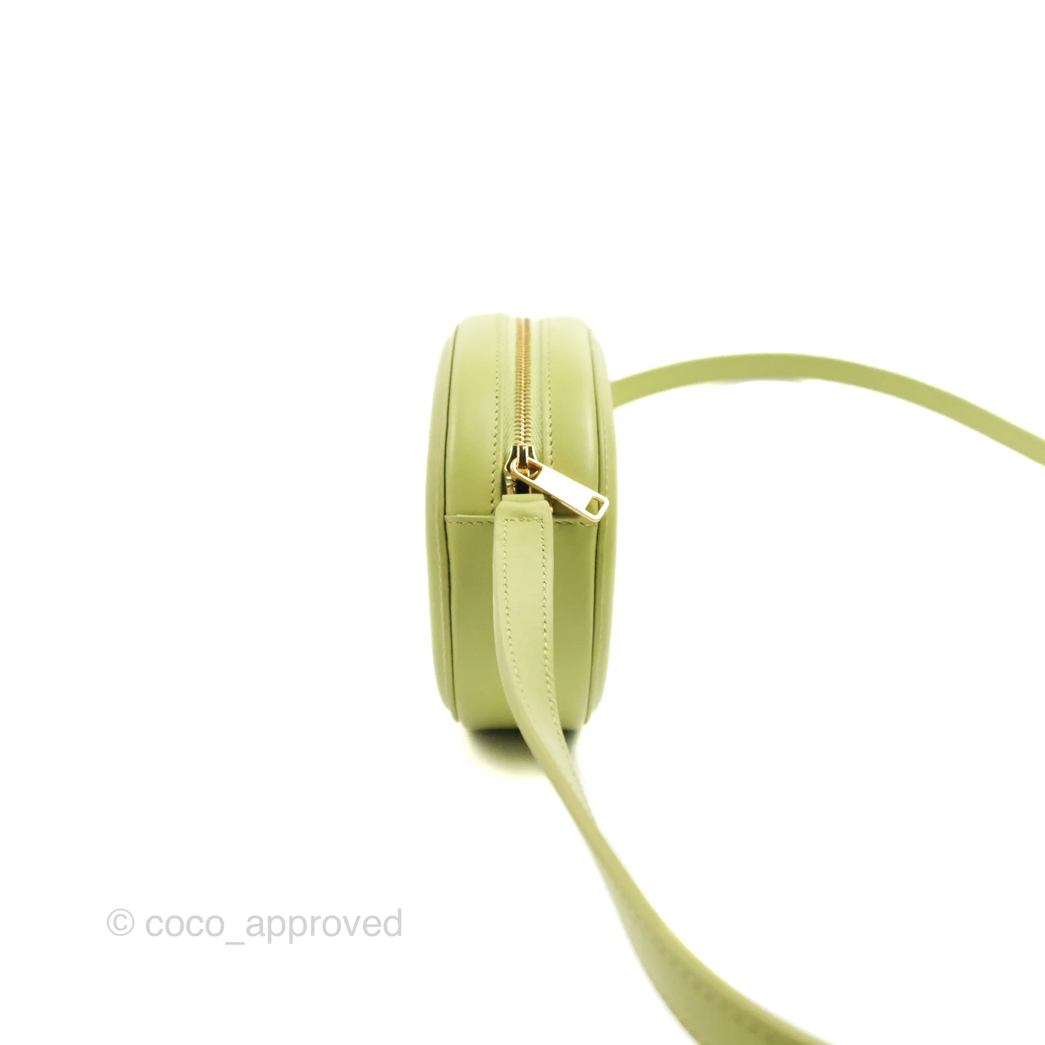 Celine Oval Bag Cuir Triomphe Green Calfskin