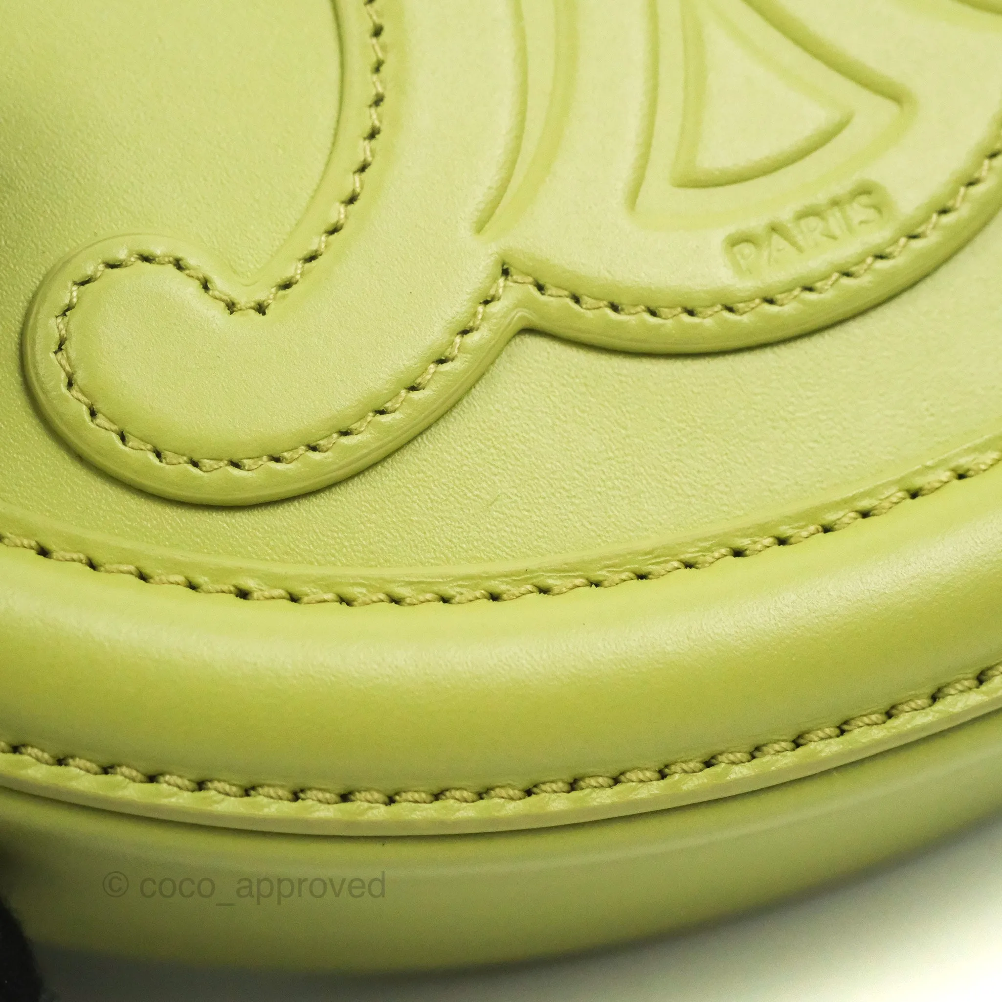 Celine Oval Bag Cuir Triomphe Green Calfskin