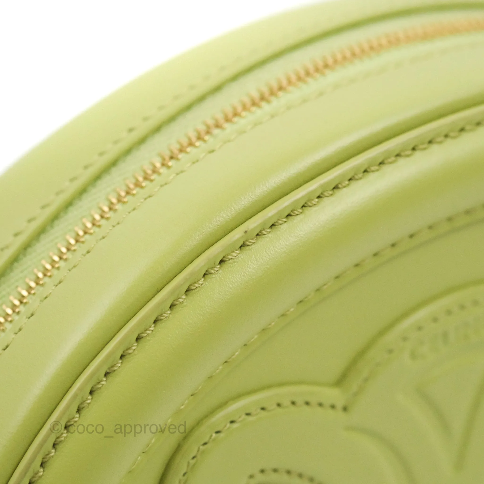 Celine Oval Bag Cuir Triomphe Green Calfskin