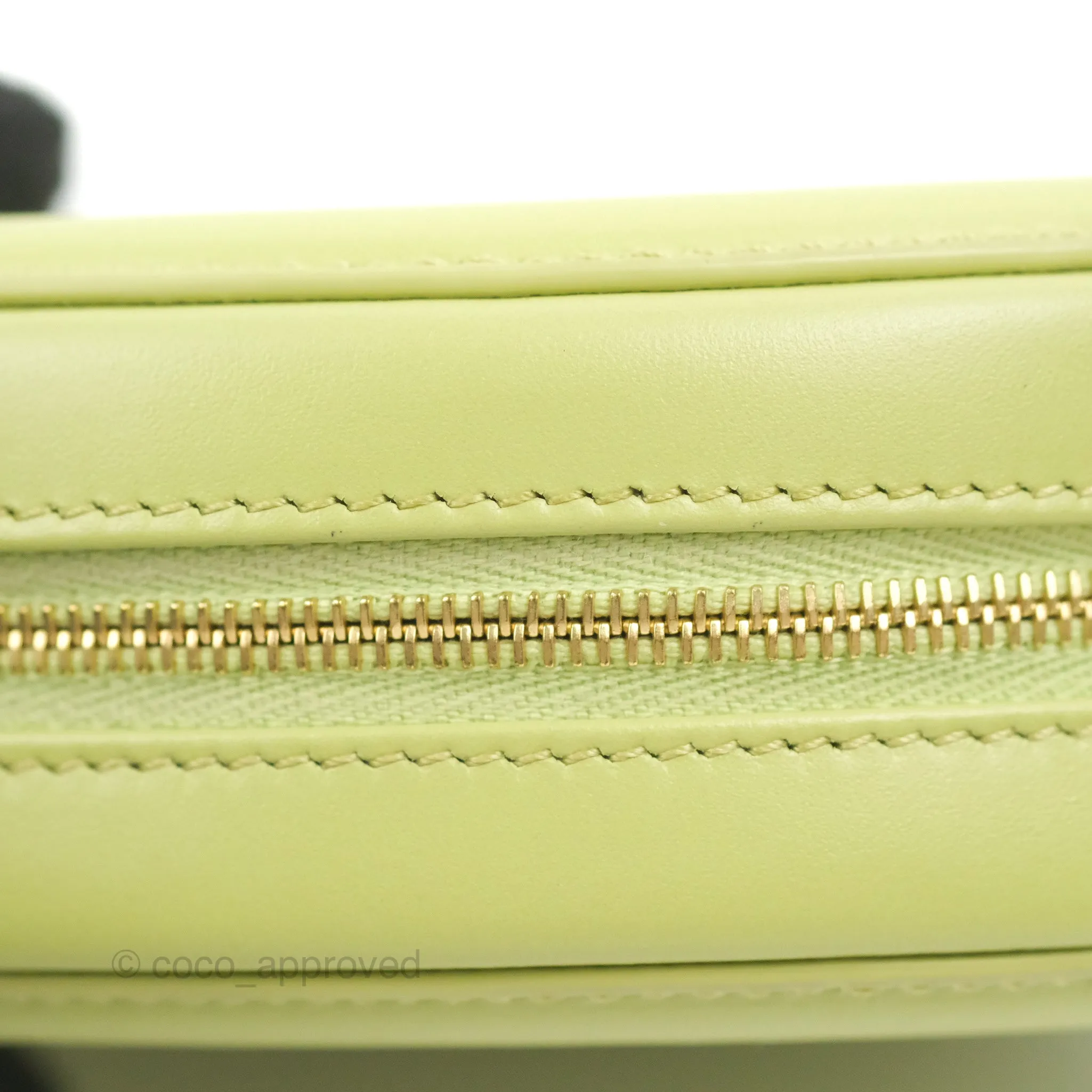 Celine Oval Bag Cuir Triomphe Green Calfskin