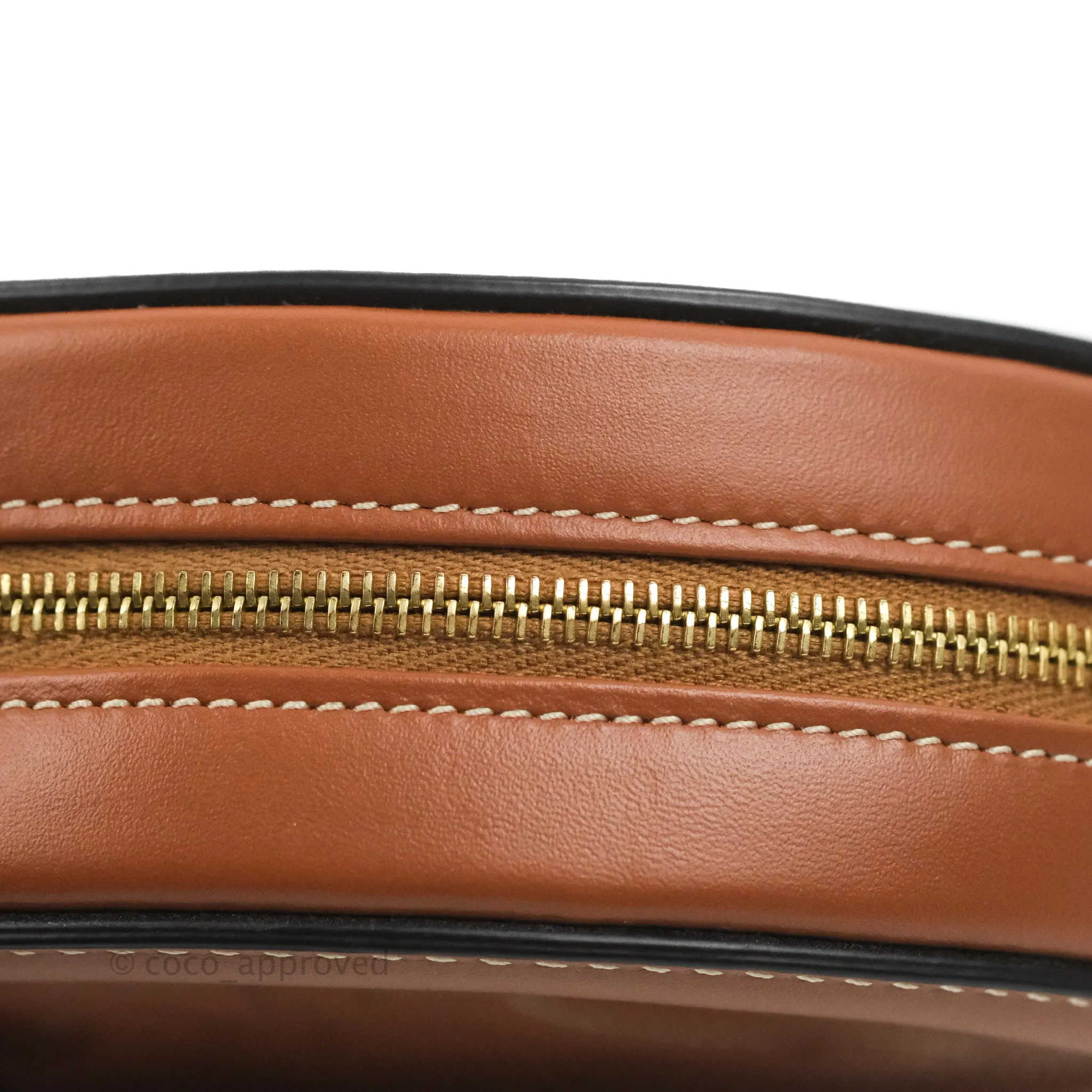 Celine Oval Bag Cuir Triophe Tan Calfskin