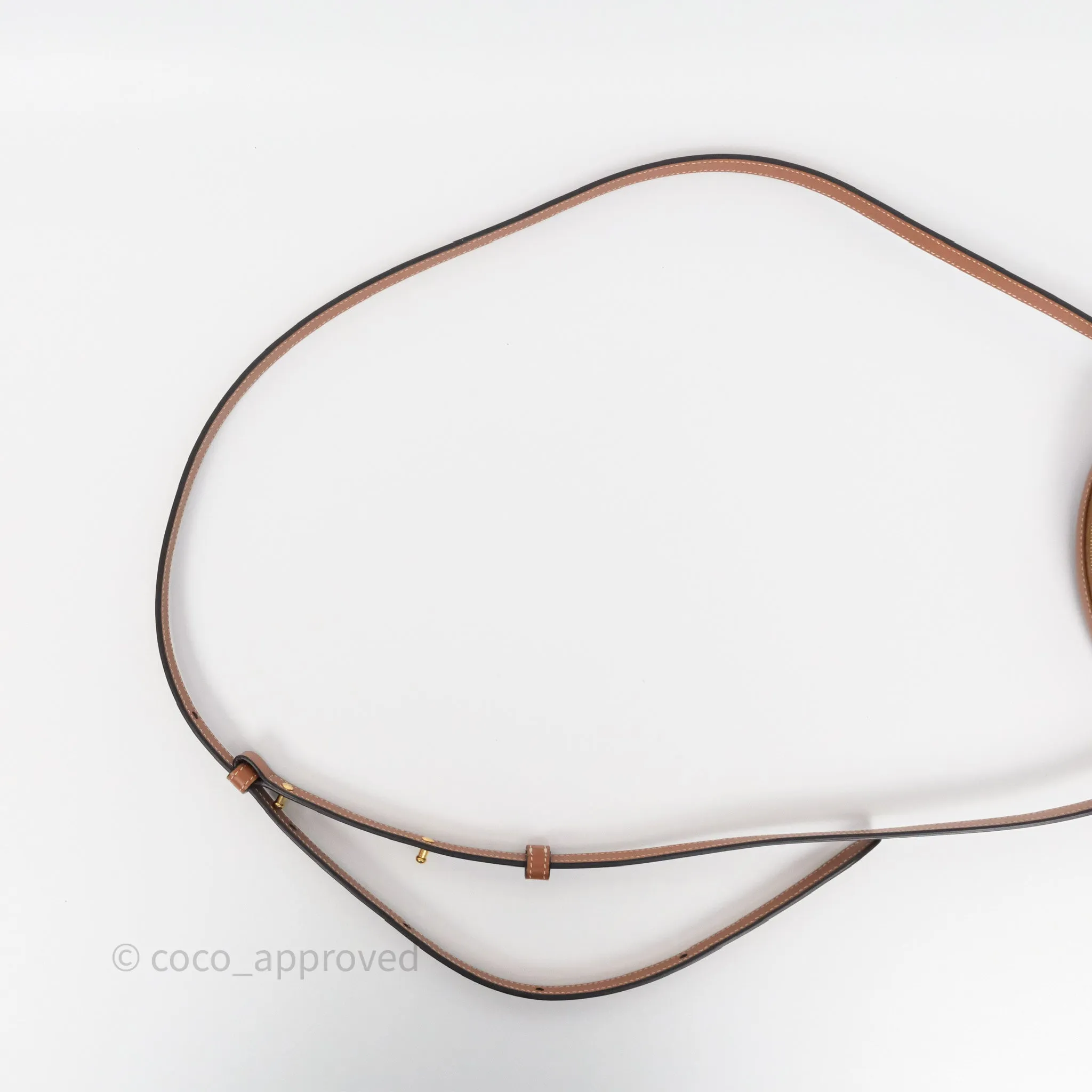 Celine Oval Bag Cuir Triophe Tan Calfskin