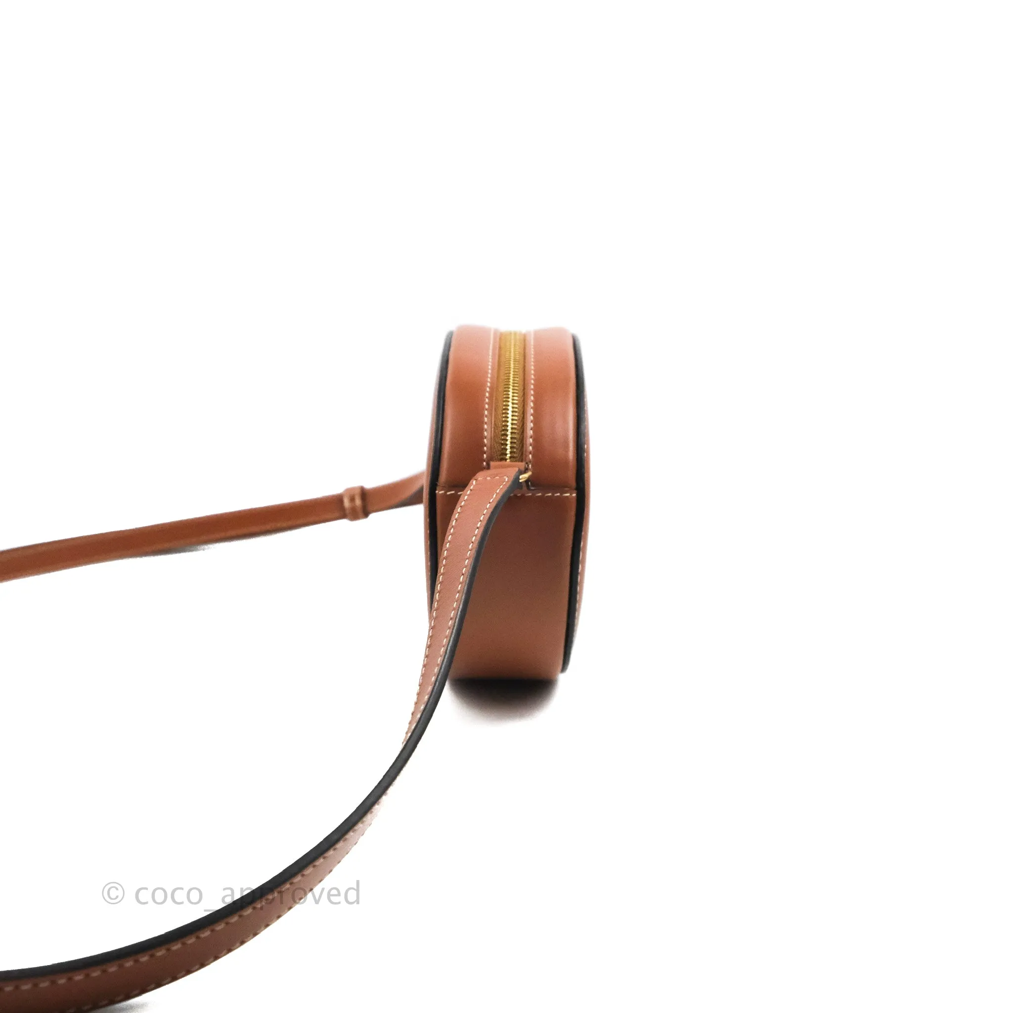 Celine Oval Bag Cuir Triophe Tan Calfskin