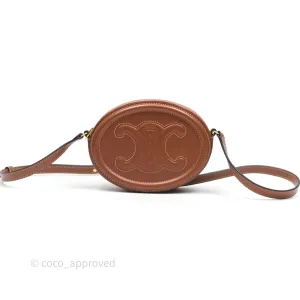 Celine Oval Bag Cuir Triophe Tan Calfskin