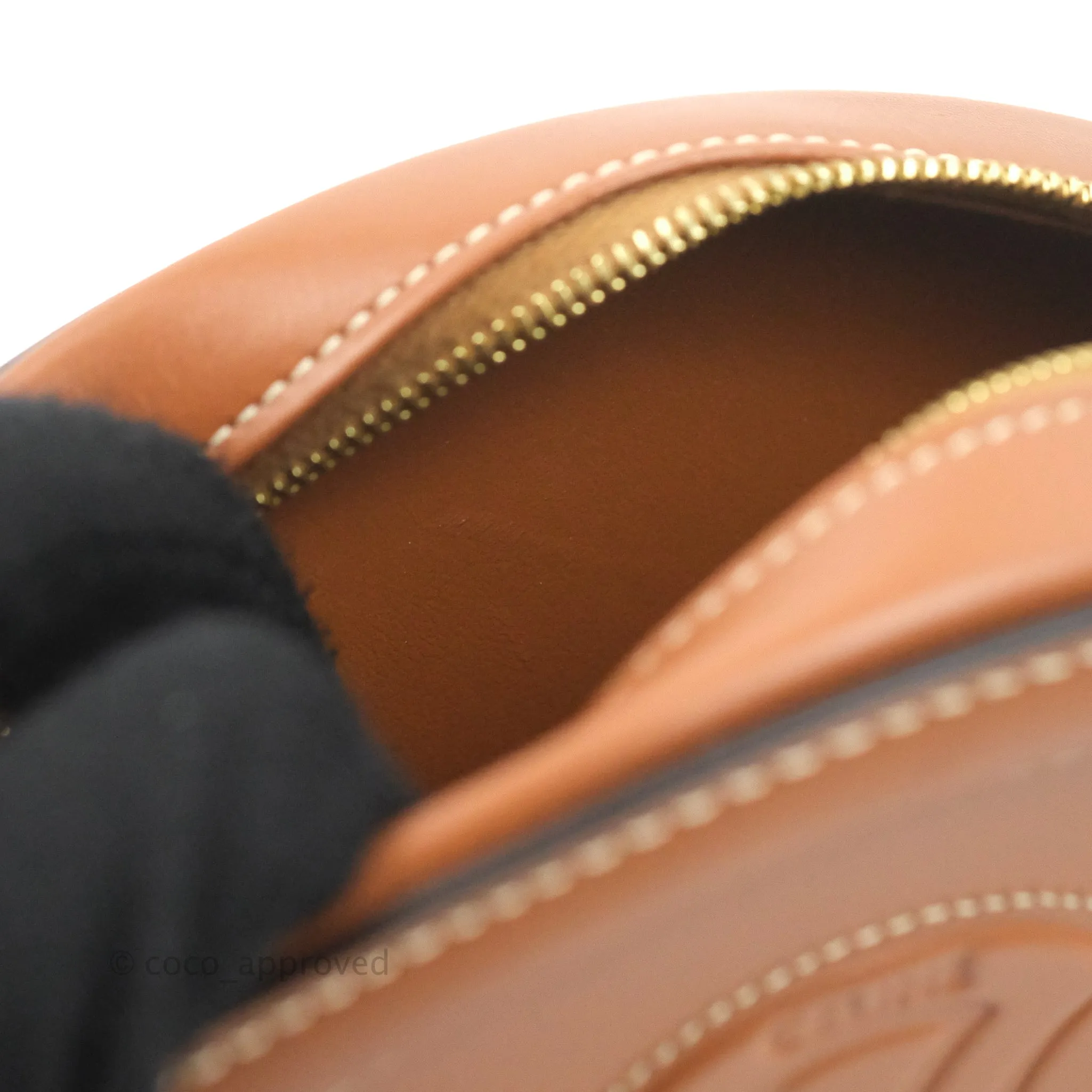 Celine Oval Bag Cuir Triophe Tan Calfskin