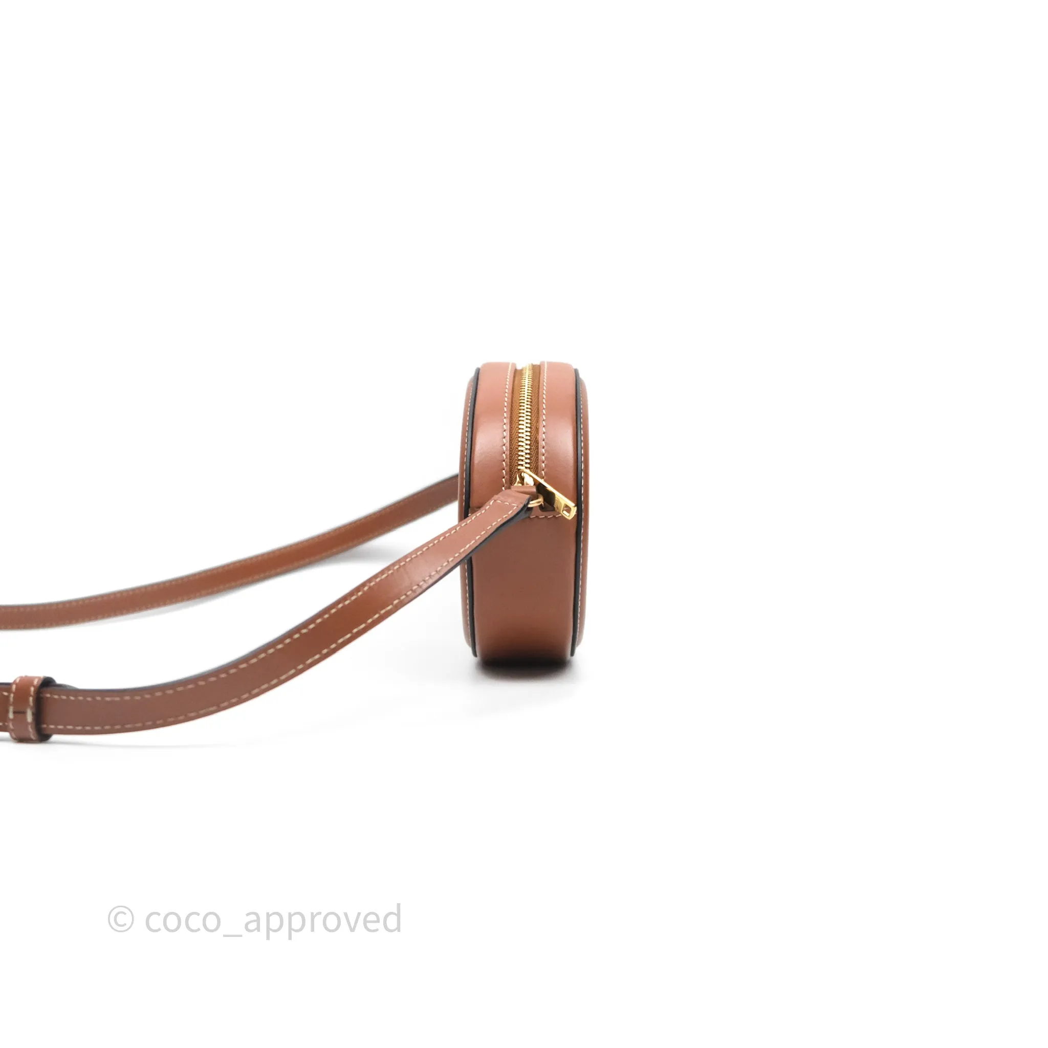 Celine Oval Bag Cuir Triophe Tan Calfskin
