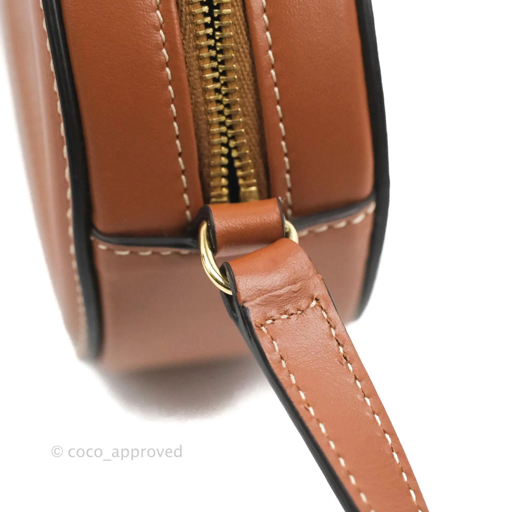Celine Oval Bag Cuir Triophe Tan Calfskin