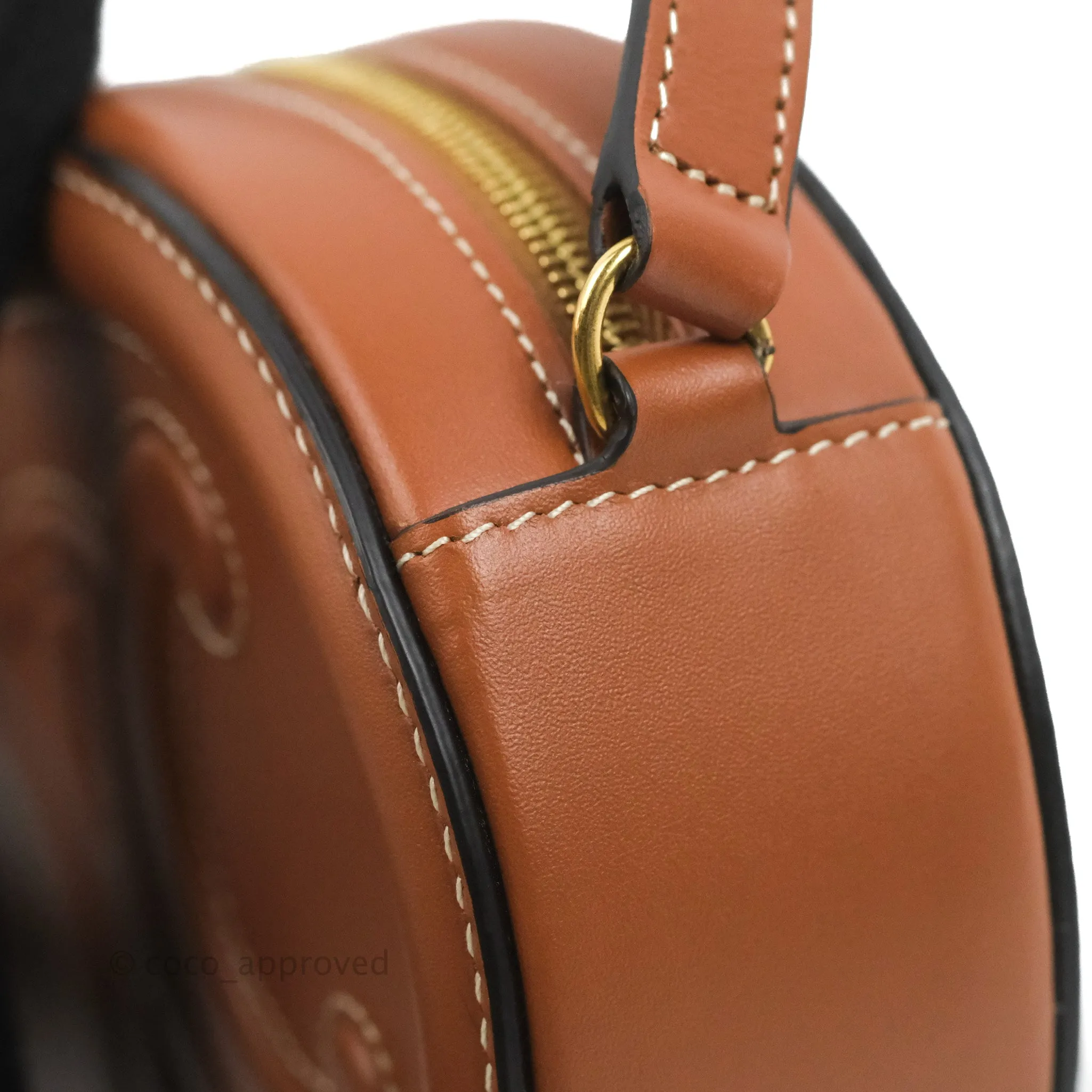 Celine Oval Bag Cuir Triophe Tan Calfskin